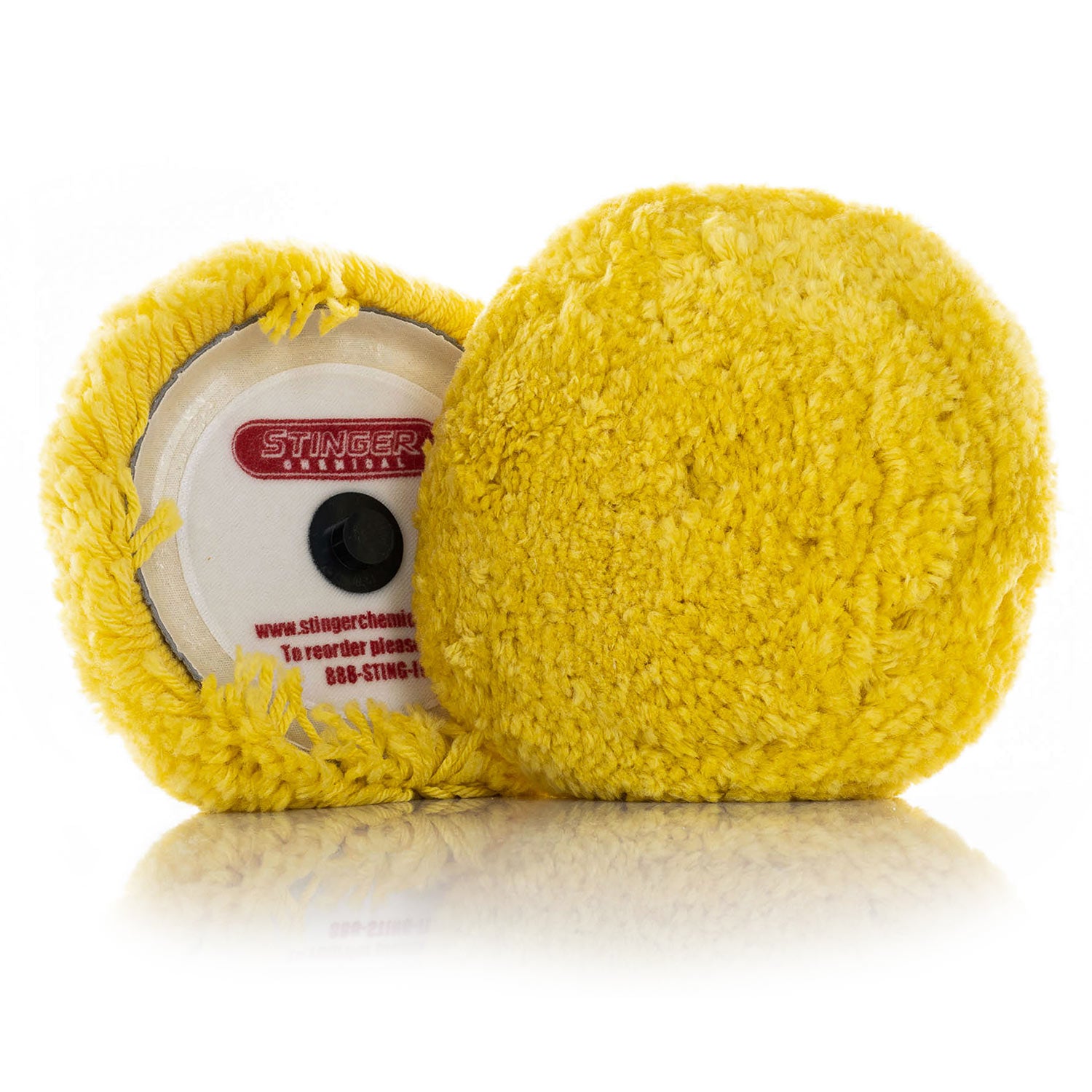 Yellow Wool Buffing Pad