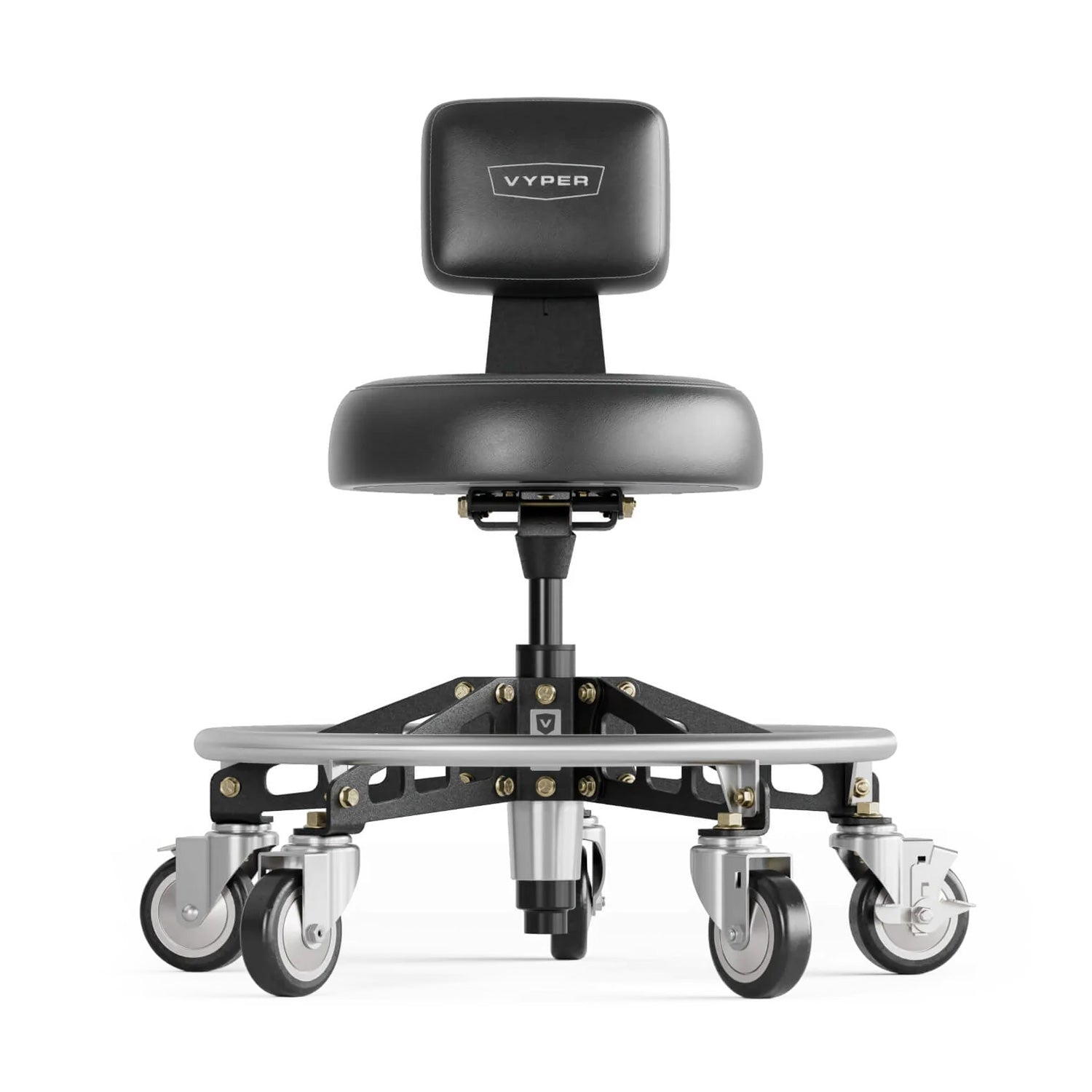 Black Vyper chair on a white background