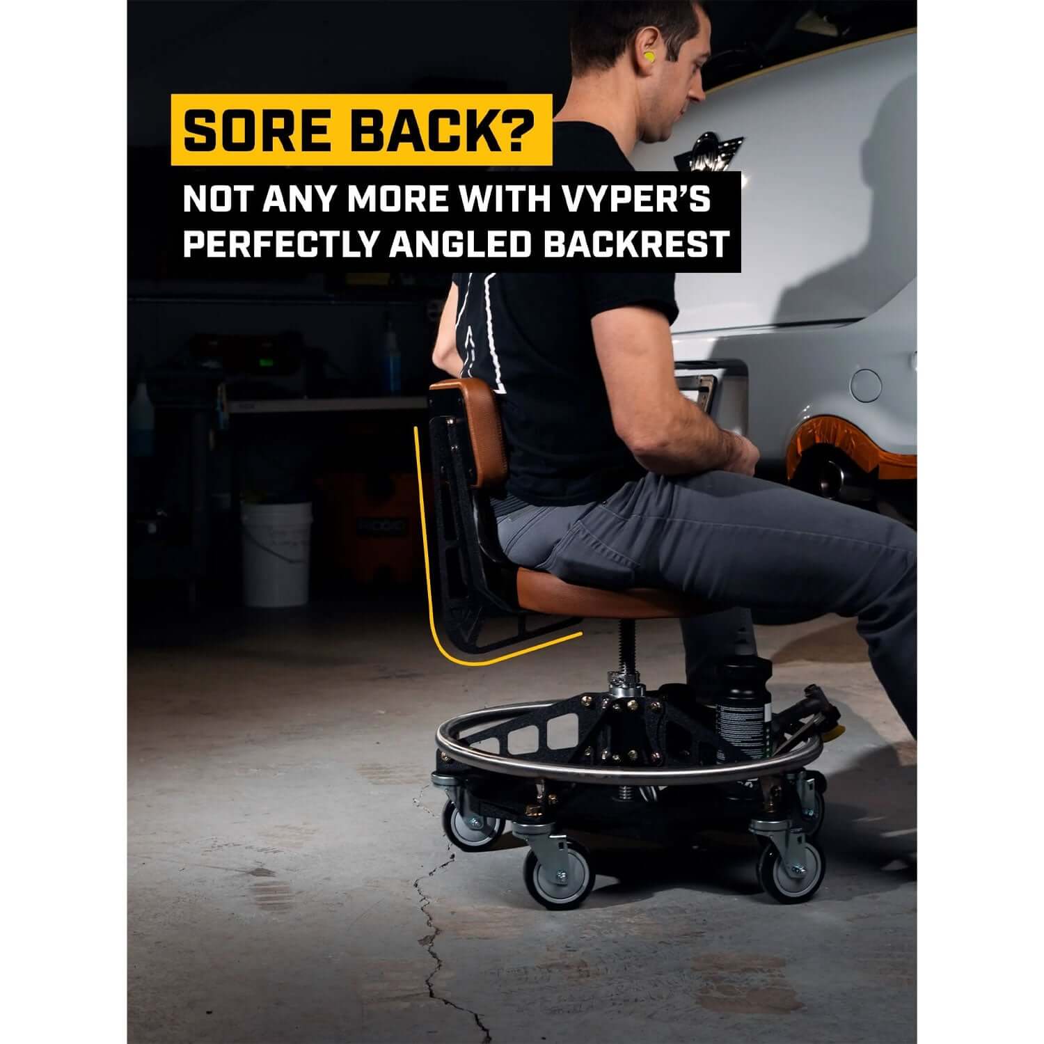 no more back pain chair