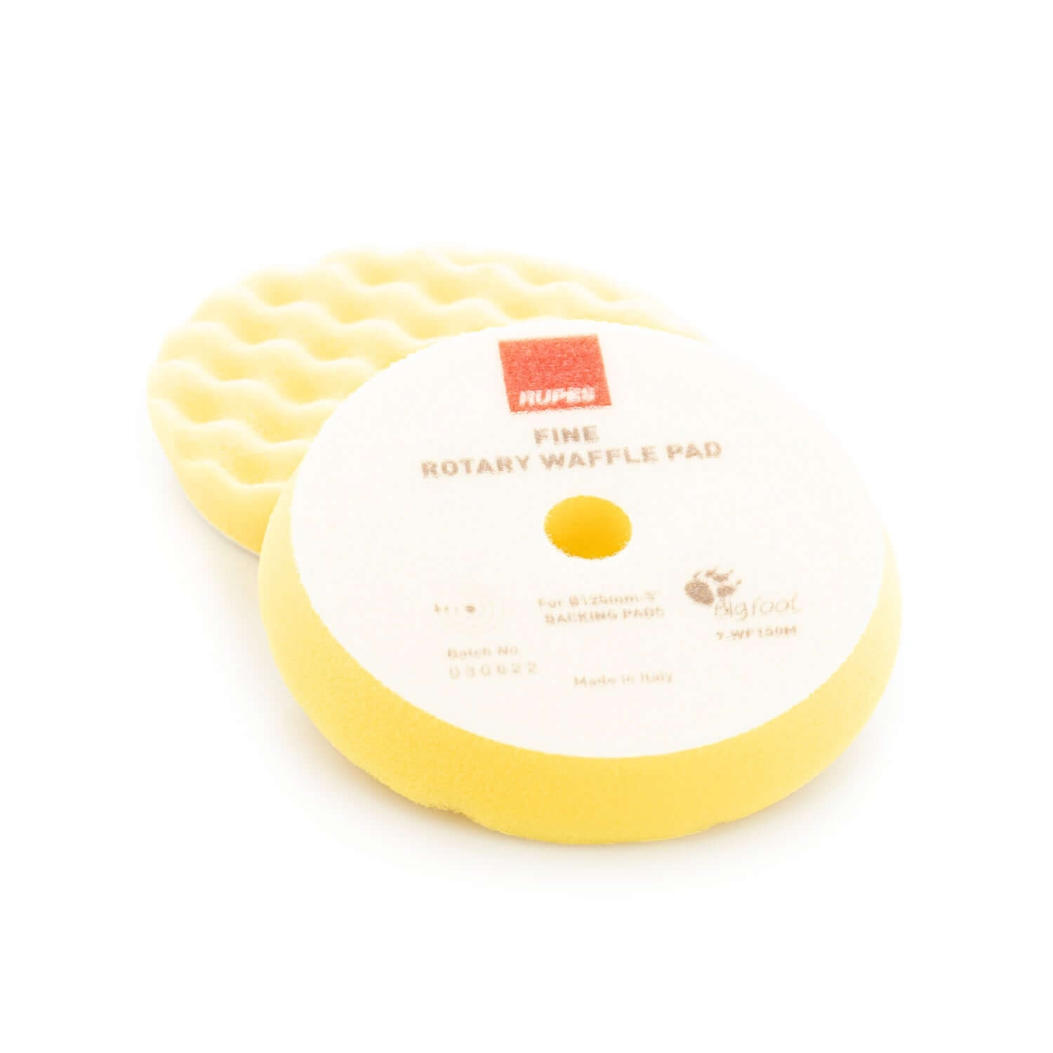 5-inch fine polishing waffle pads