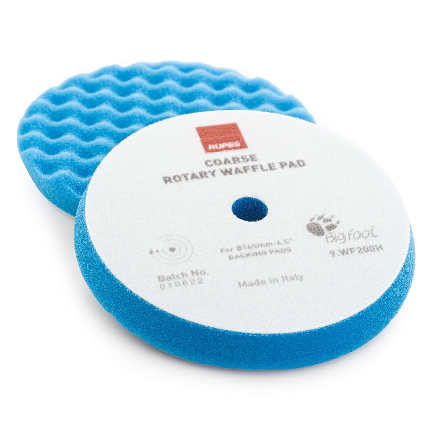 8-inch coarse waffle pads