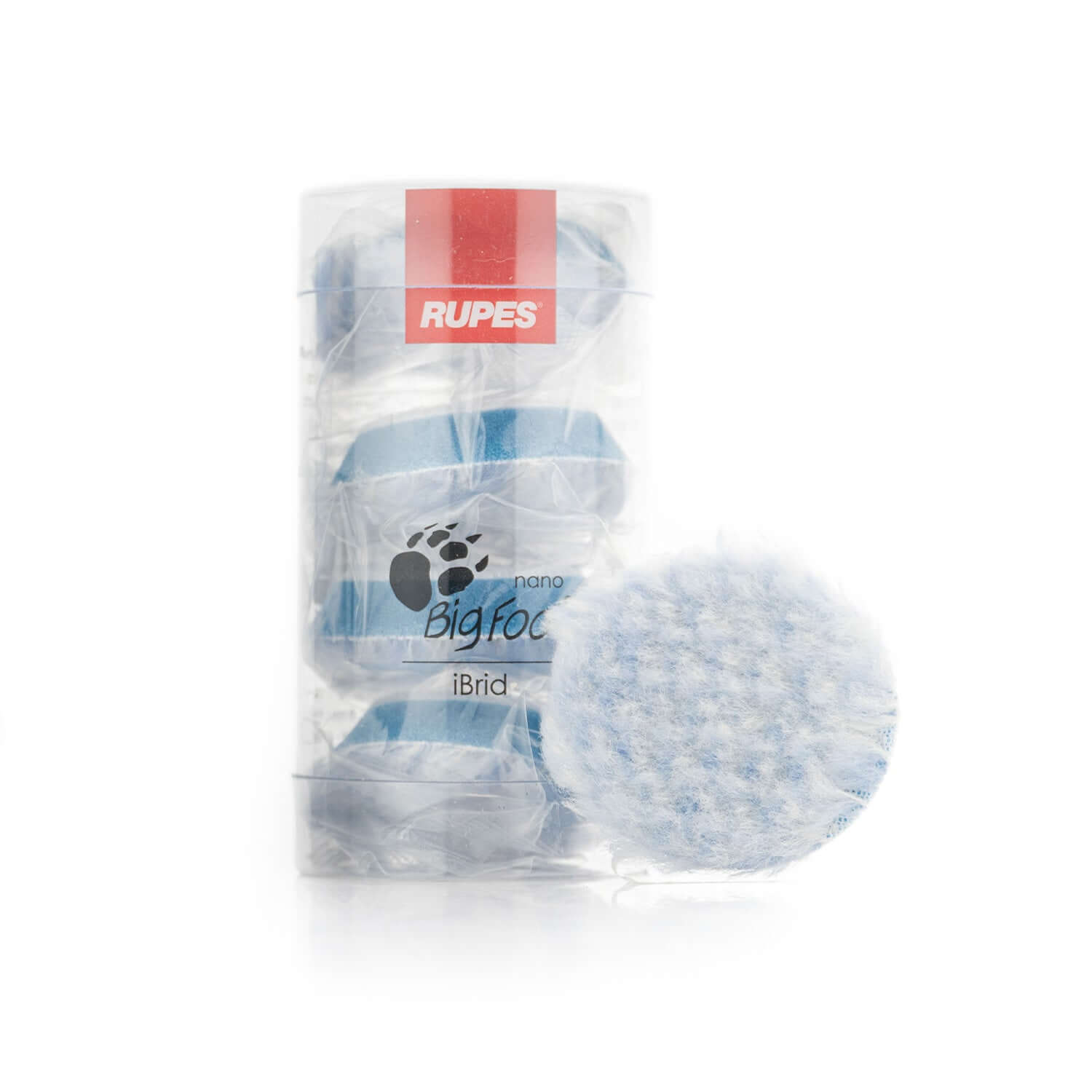 1-inch coarse blue wool pads