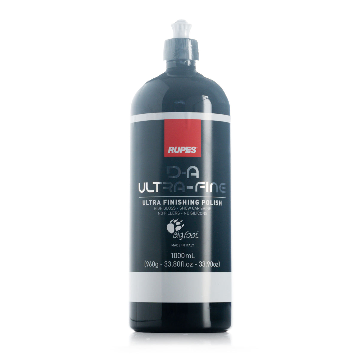 RUPES DA Ultrafine BigFoot finishing polish 9.ULTRAFINE, 1000 ml bottle for paint correction