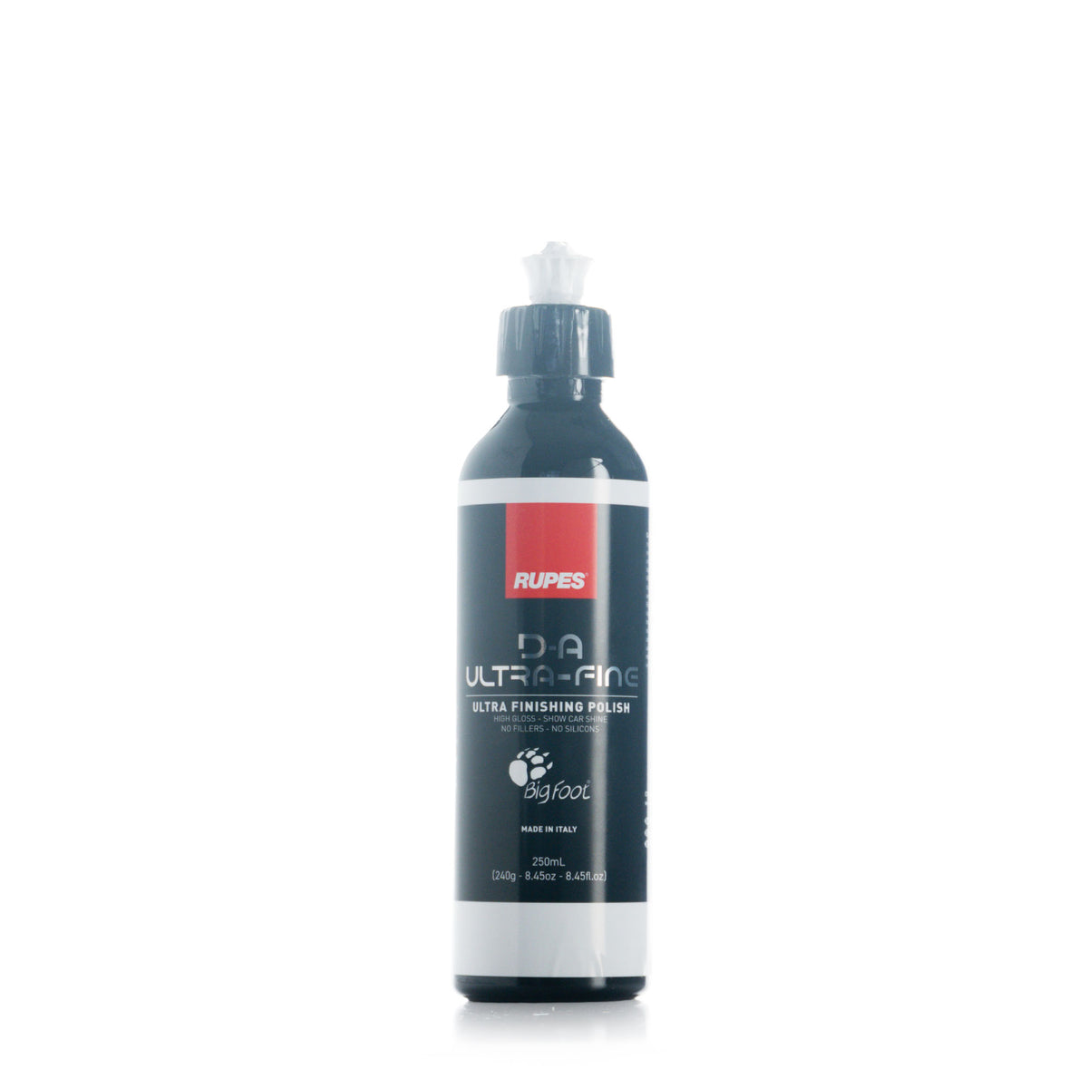 RUPES DA Ultrafine Finishing Polish 9.ULTRAFINE 250 ml bottle for dual action polishers