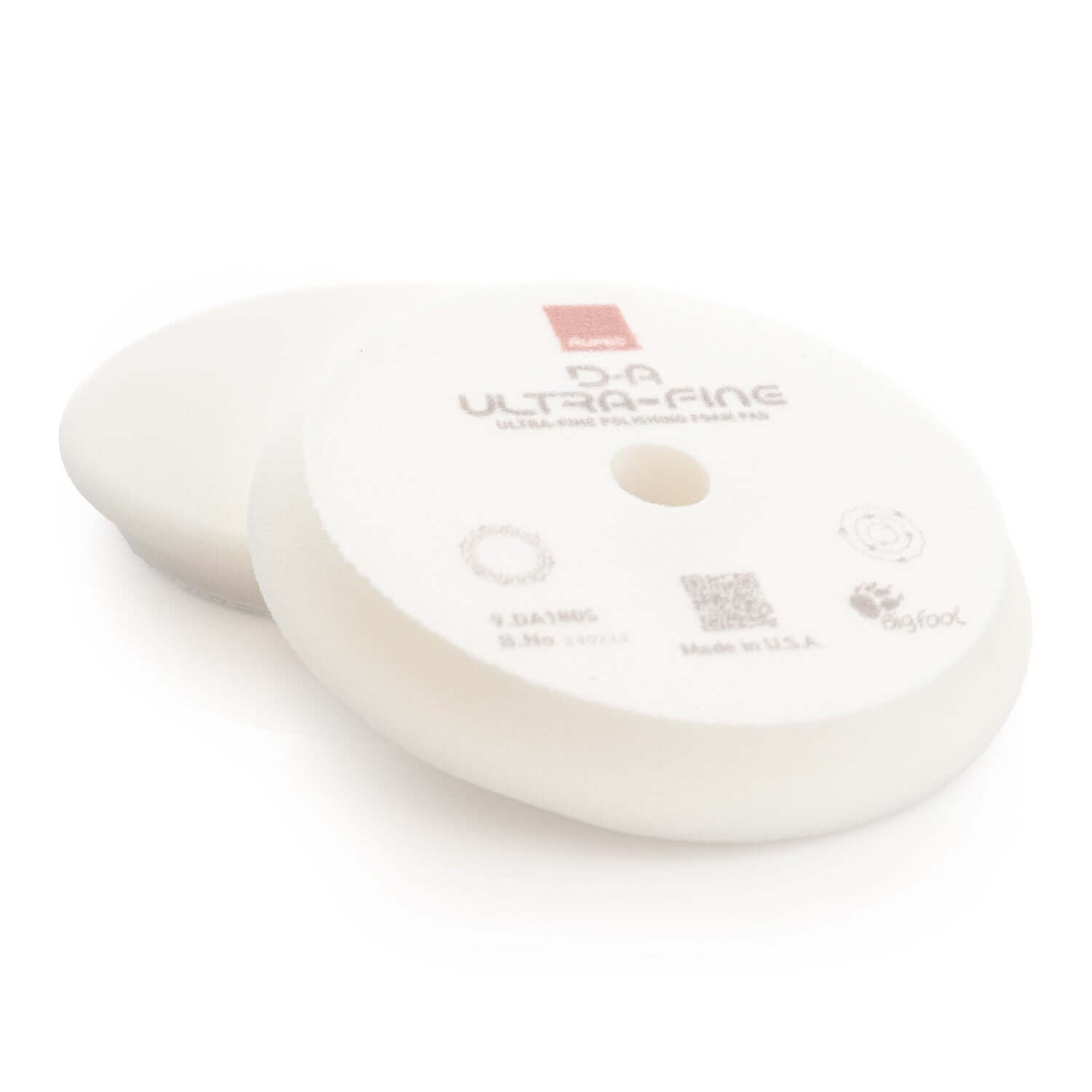 6-inch white foam pads