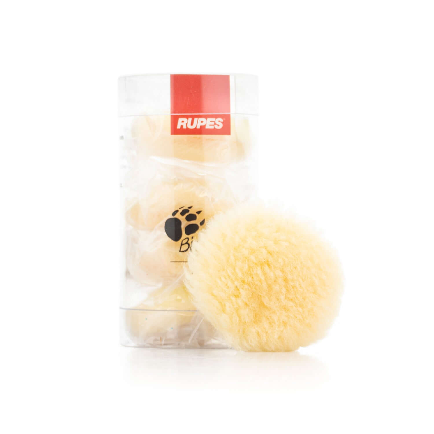 1 Inch Yellow Wool Pad Packaging