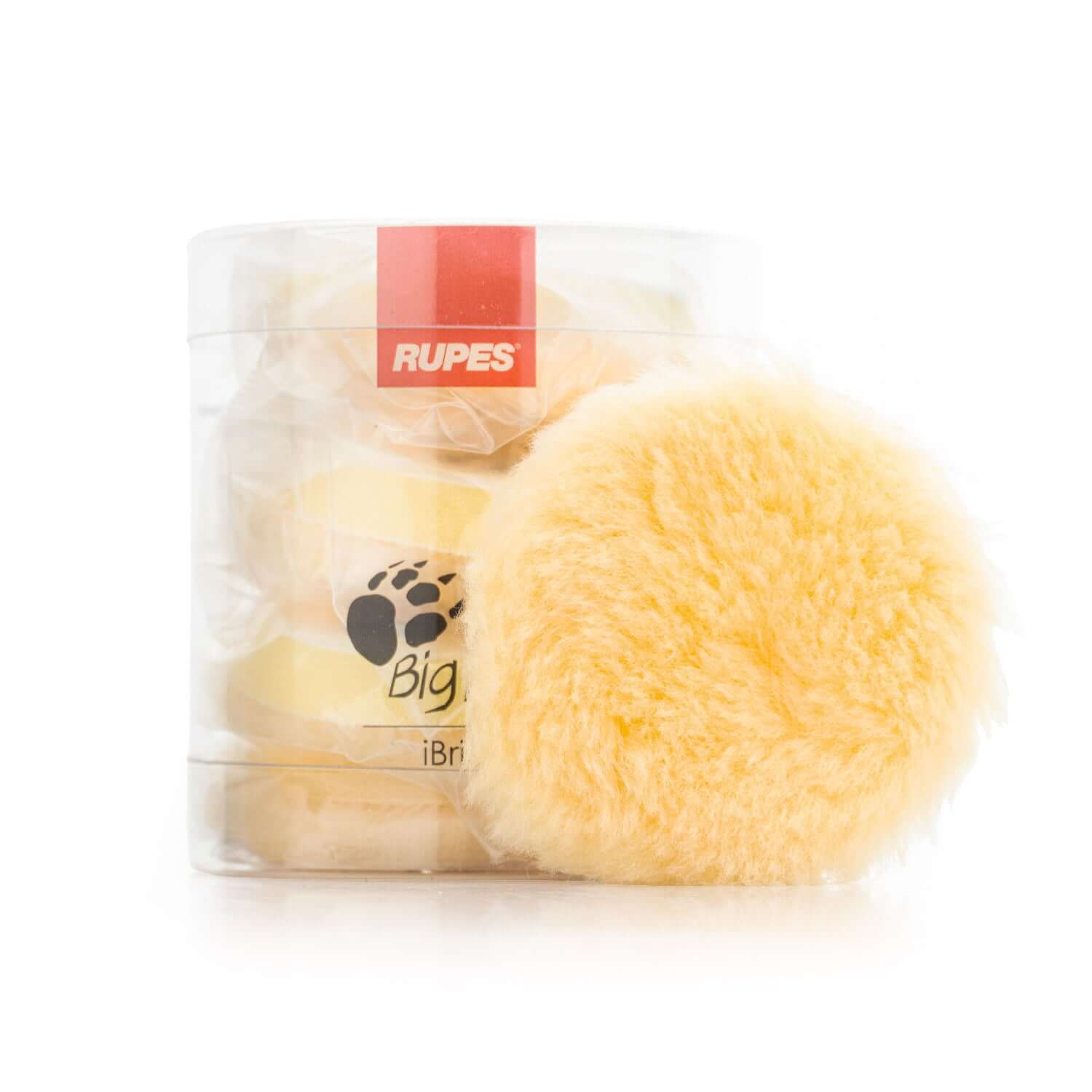 2 Inch Yellow Wool Pad Packaging