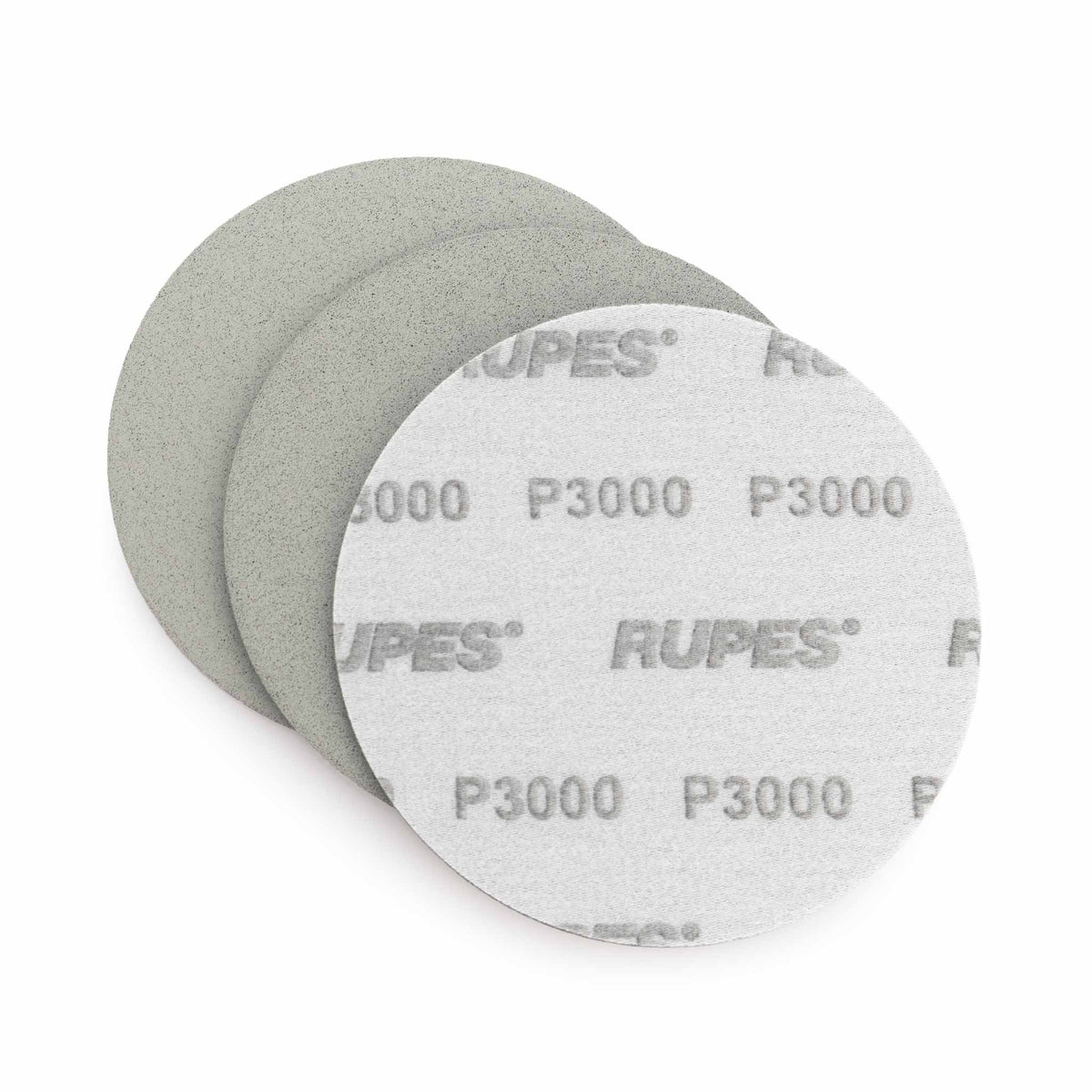 RUPES WetFinish 9.45TC3000 P3000 wet sanding discs, 5 inch 125mm with printed back