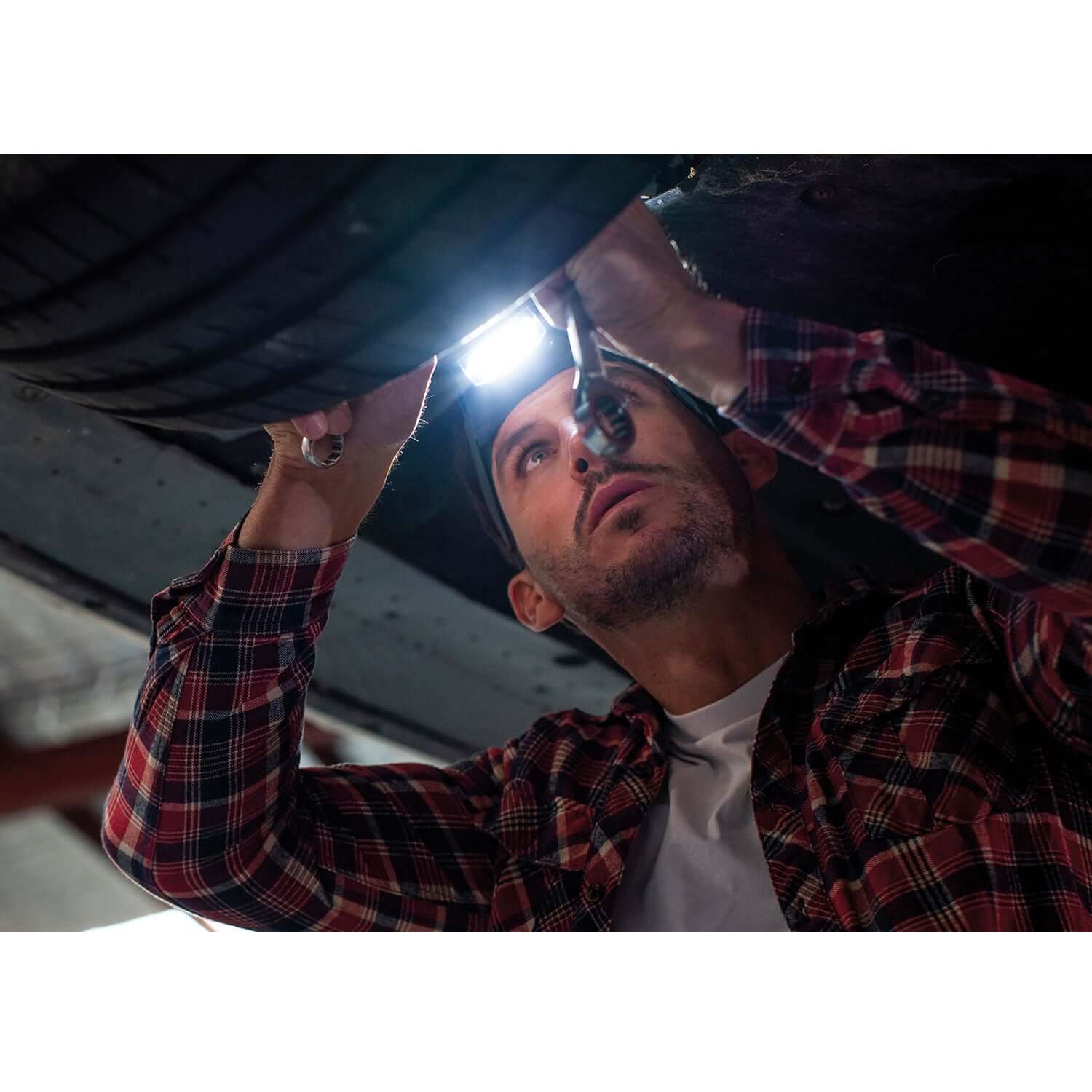 on the head light