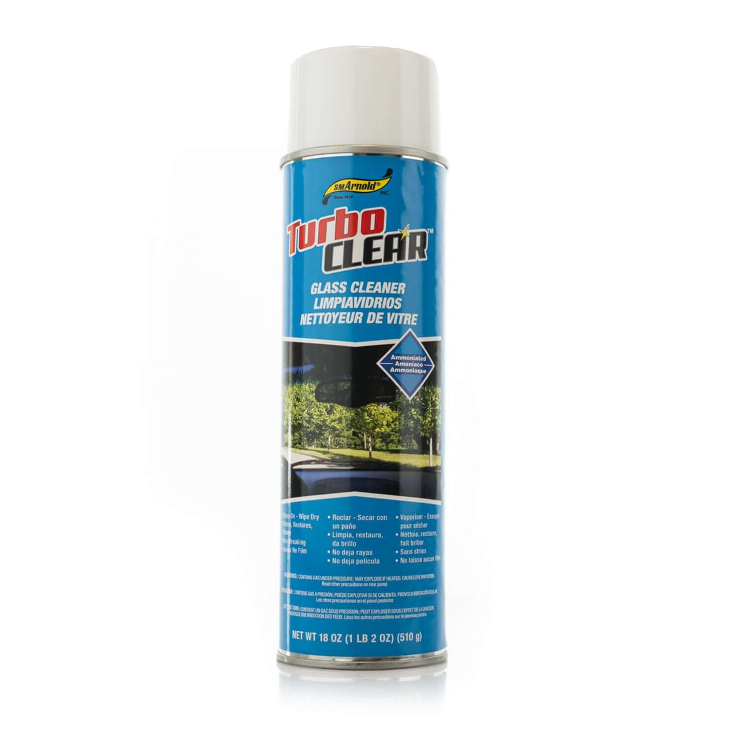 turbo clear glass cleaning aerosol
