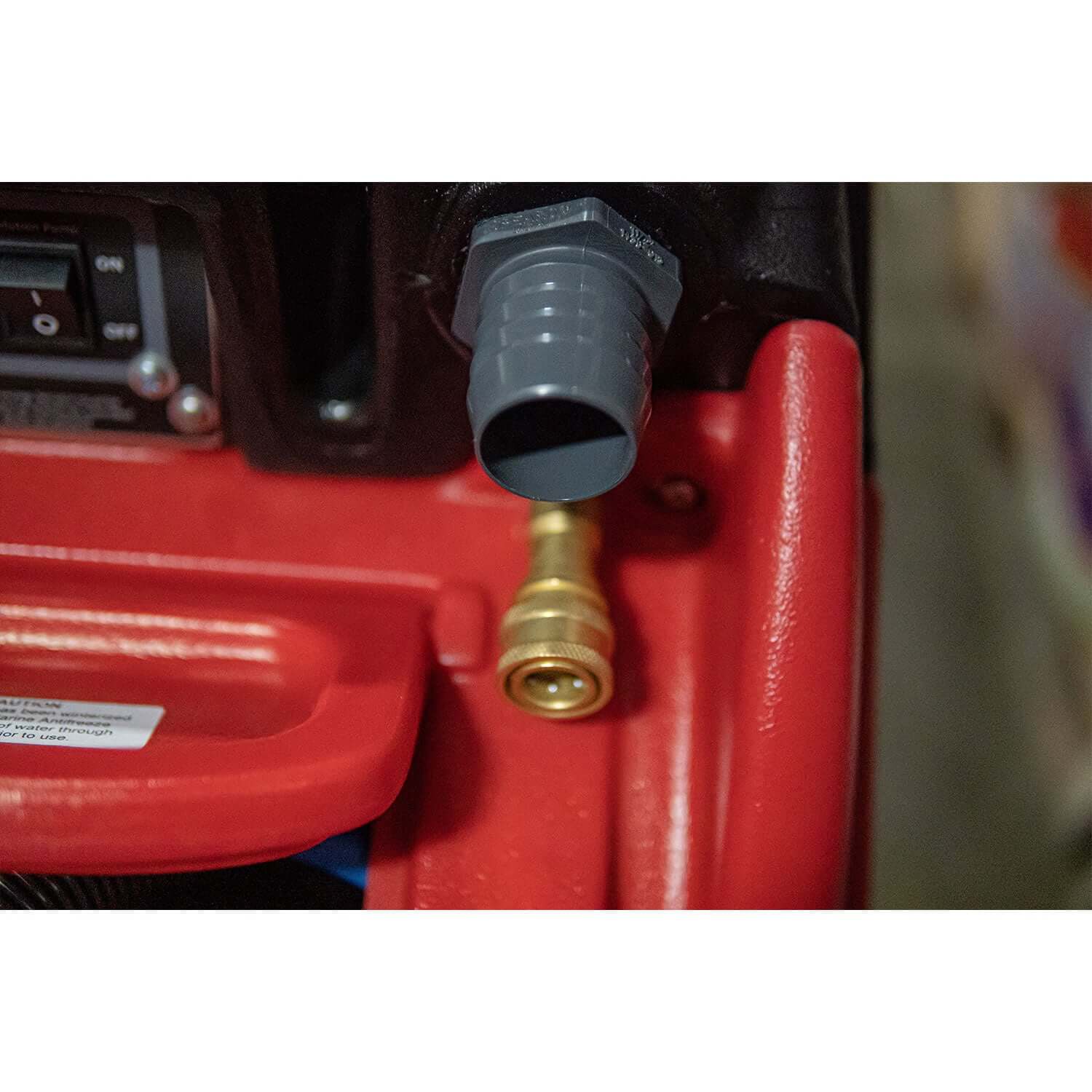 sandia 12-gallon carpet extractor hose connections