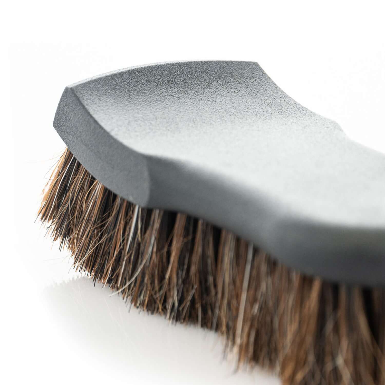 horsehair black handle backing