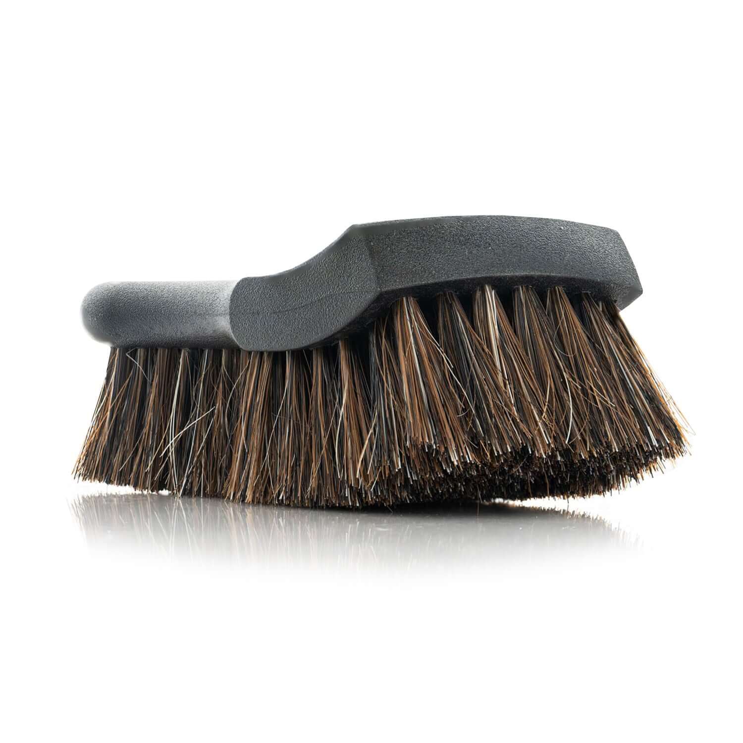horse hair black handle brush