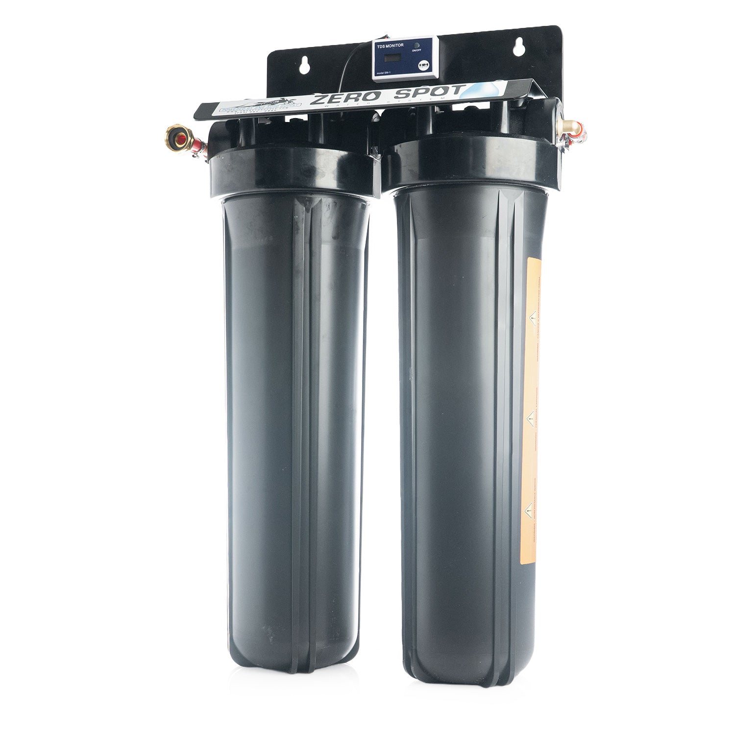 zero spot deionized water system for car detailing on a white background