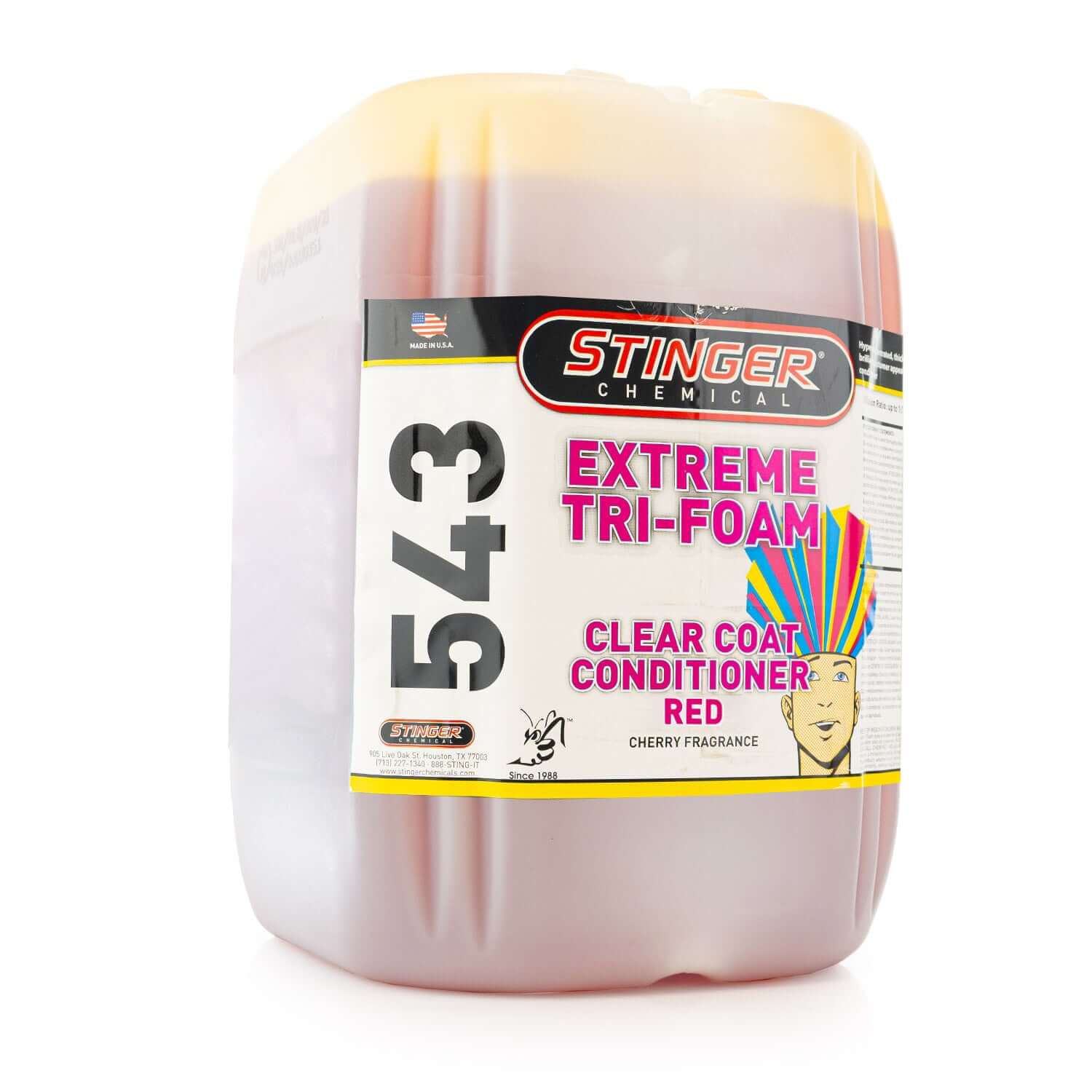Red Concentrated Tri-Foam