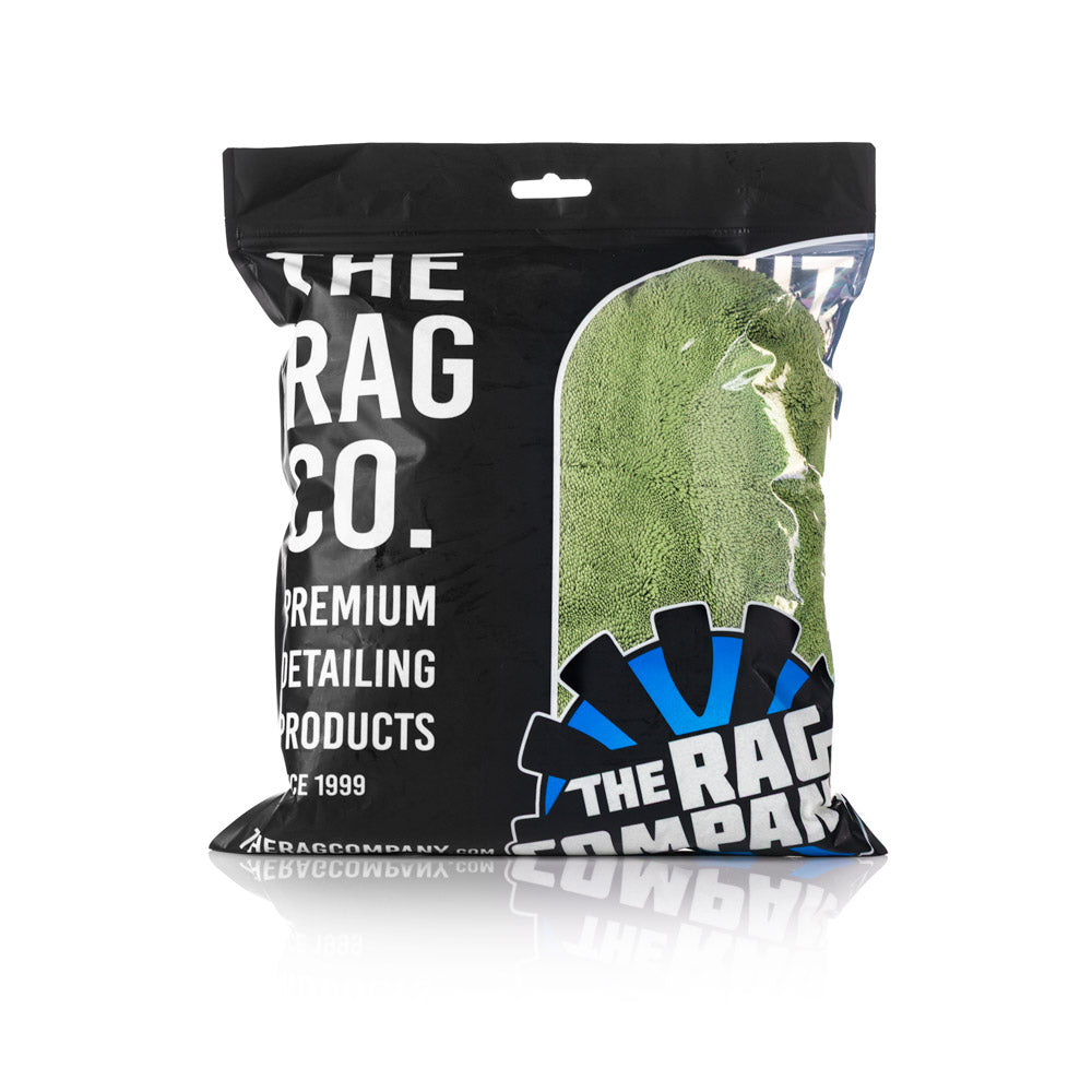 Packaged M22 Towel from The Rag Co. on a white background