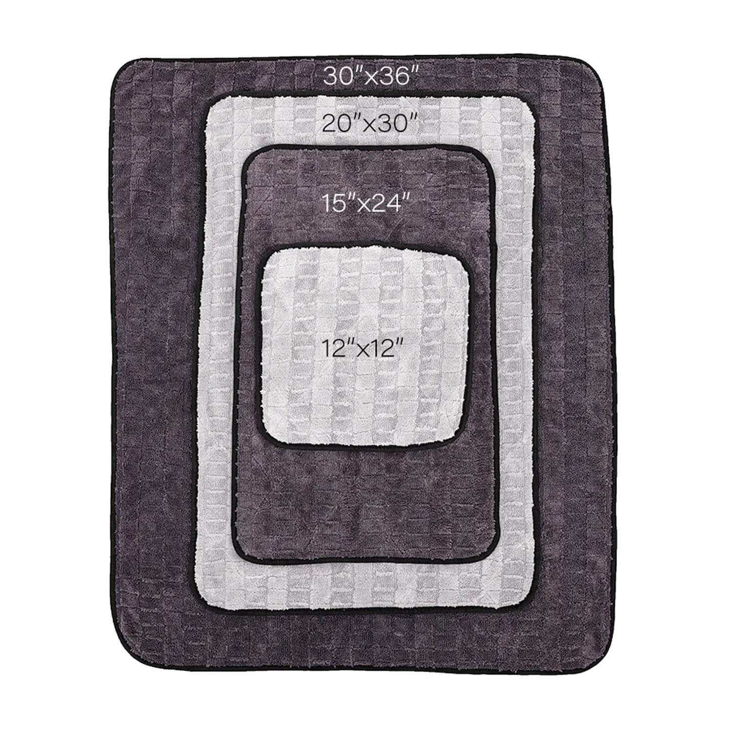 gauntlet towel size comparison