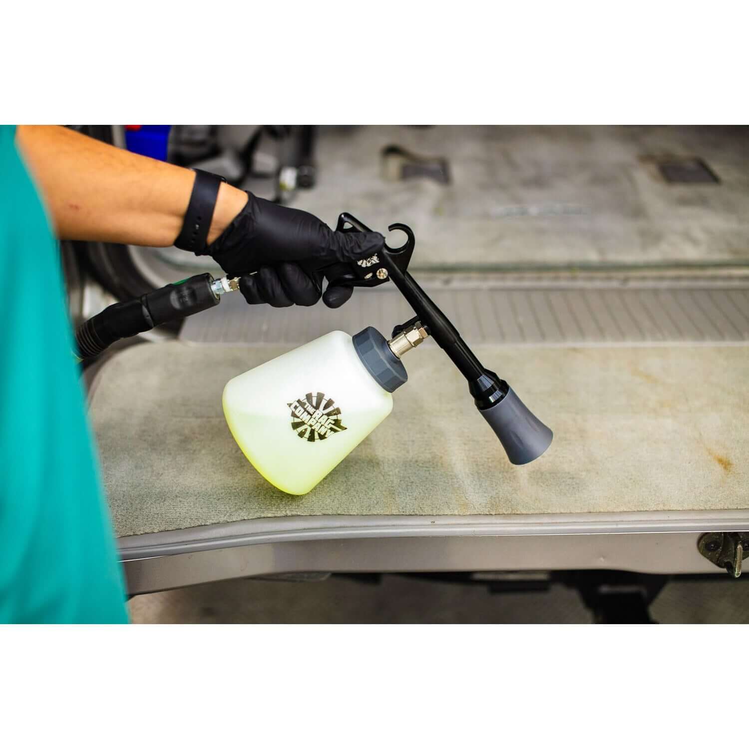 the rag company ultra air blaster plus in use