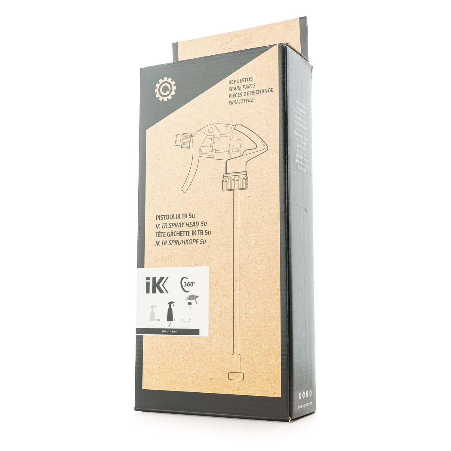 360 degree spray head box