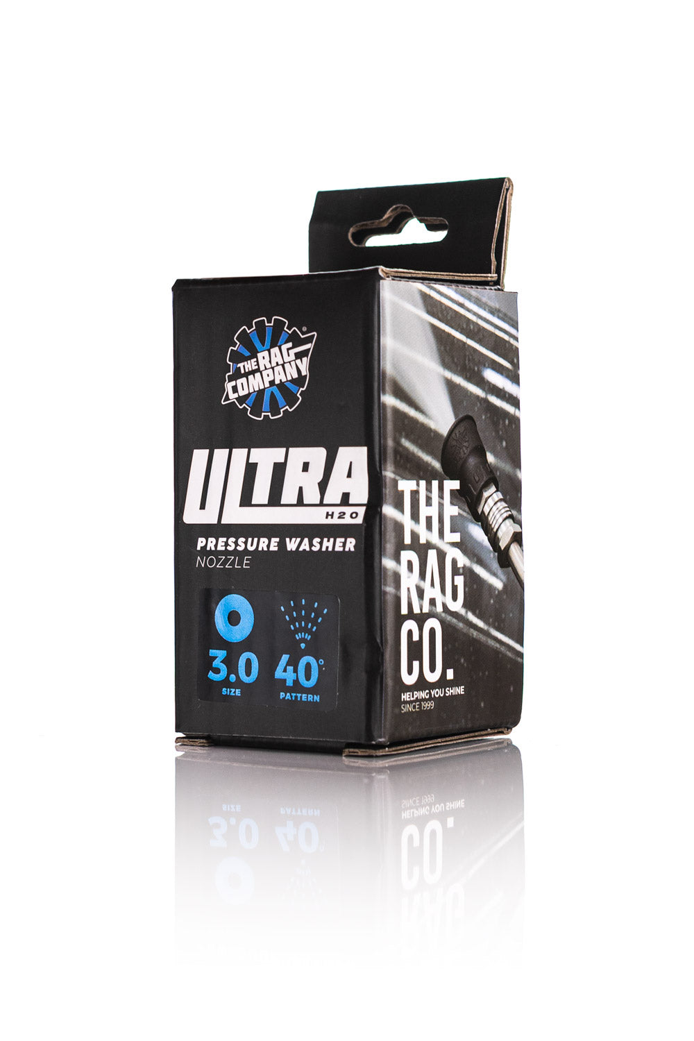 The Rag Co. Ultra pressure washer nozzle packaging on a white background