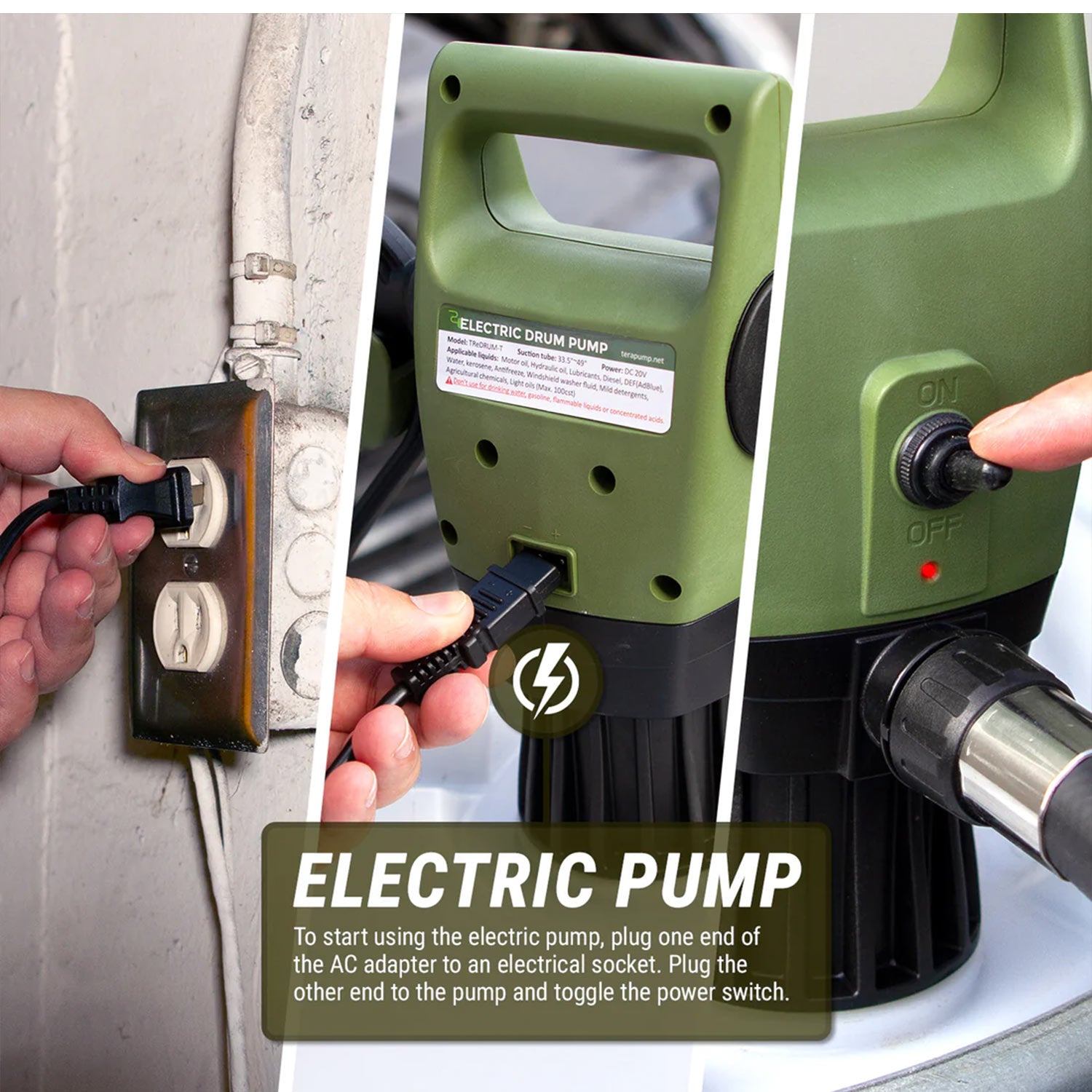 green-drum-pump