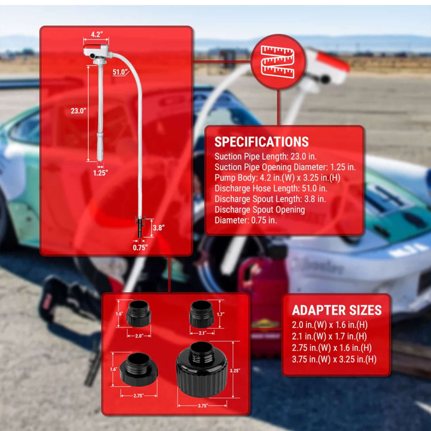 tera pump specs