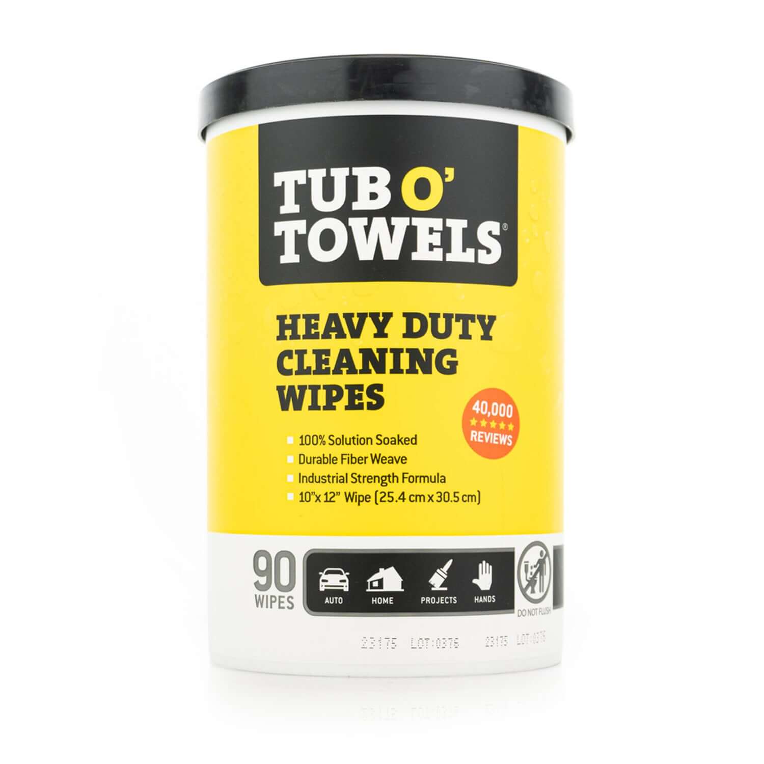 tub o towels 90-count container