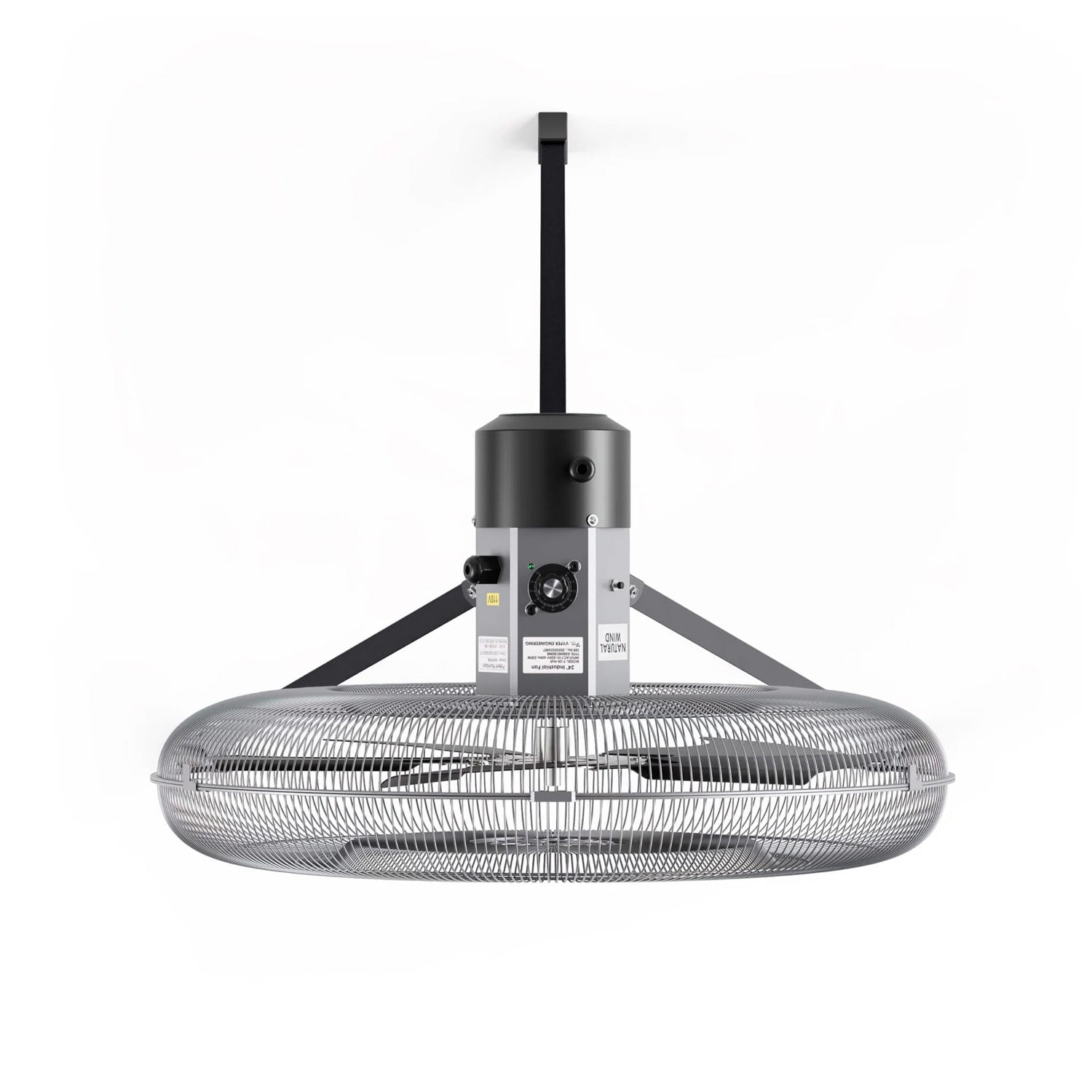 vyper fan top down view on a white background