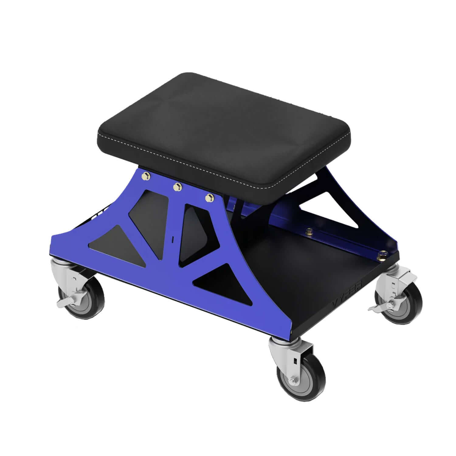 Blue Detailing Stool