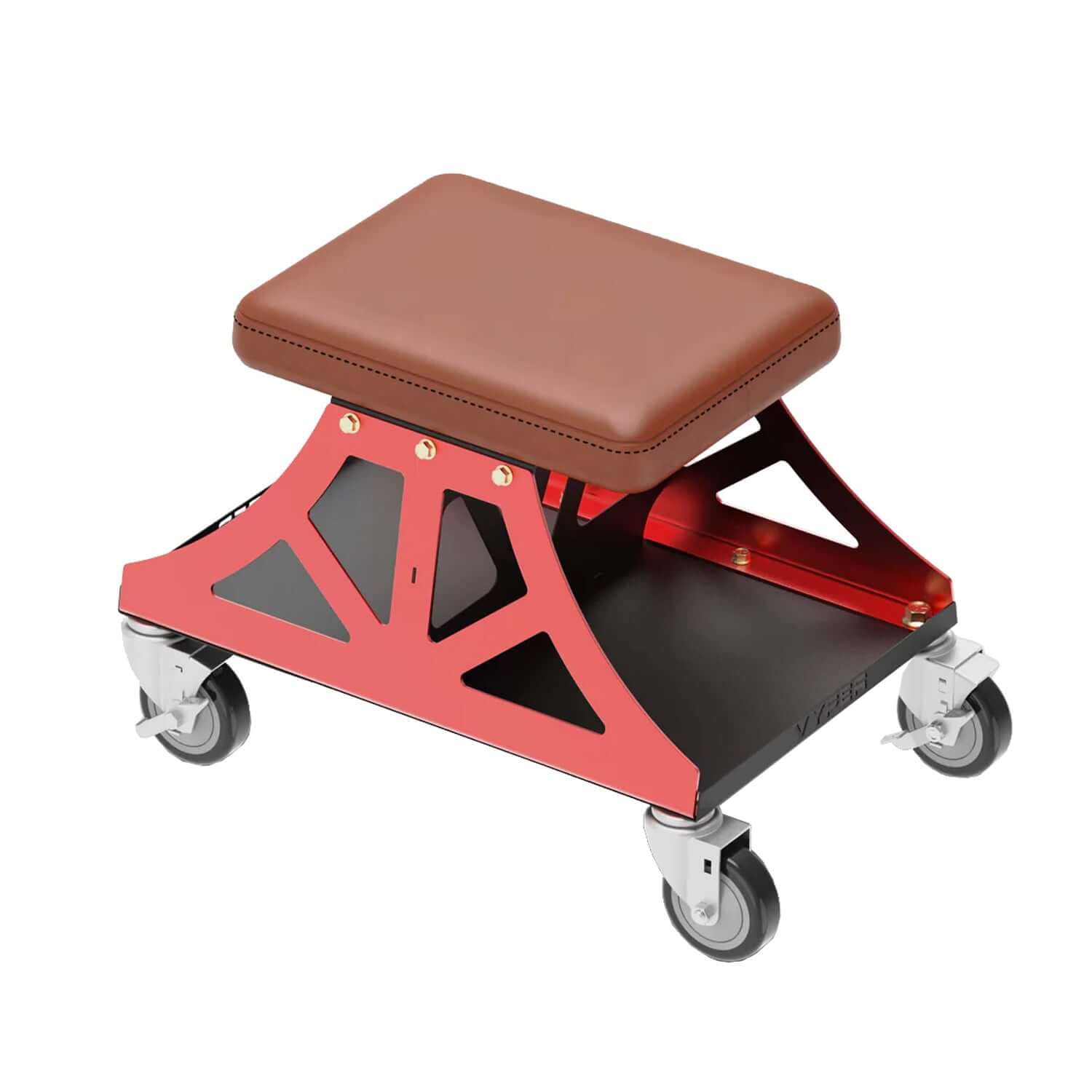 Red detailing stool
