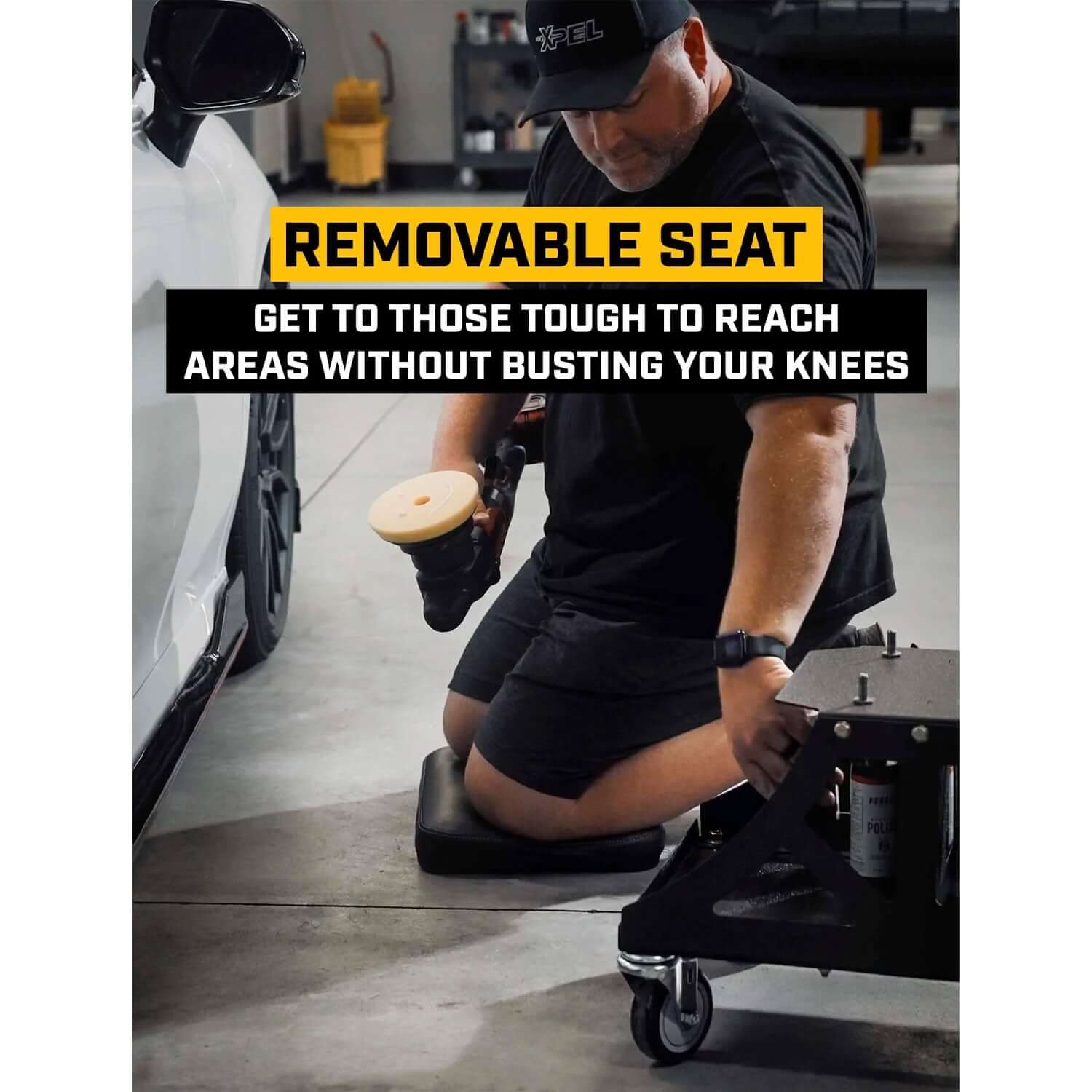 Car Detailing Stool