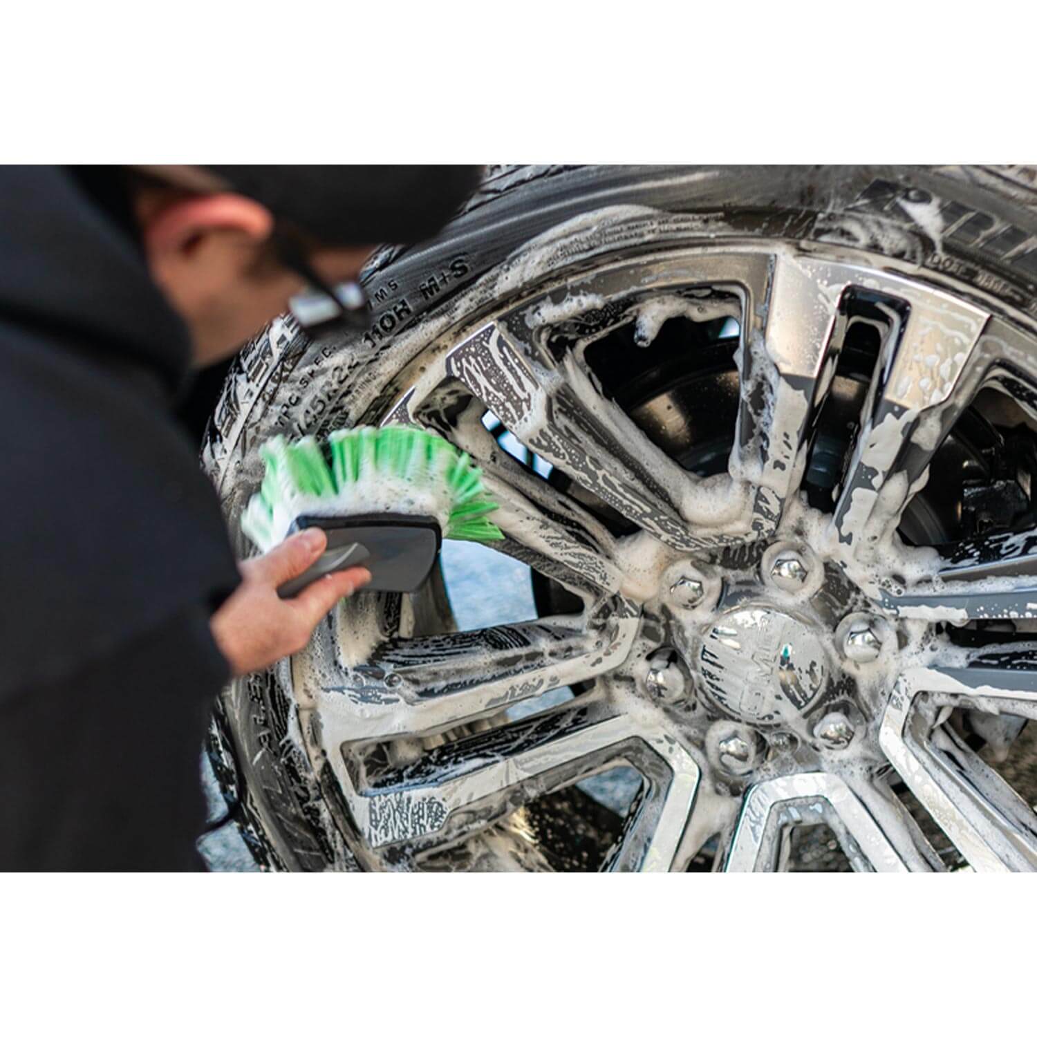 small car washing brush