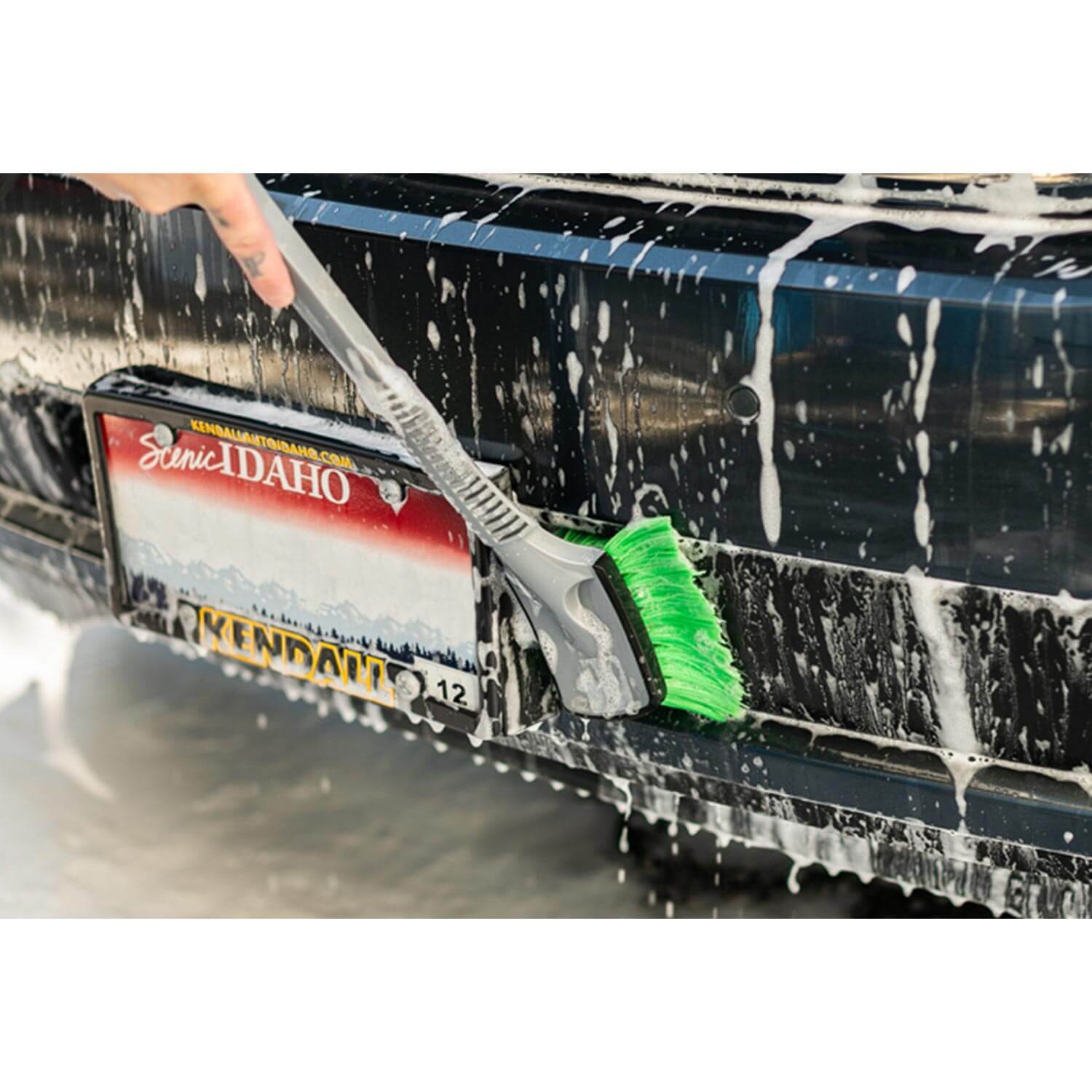 long car washing brush