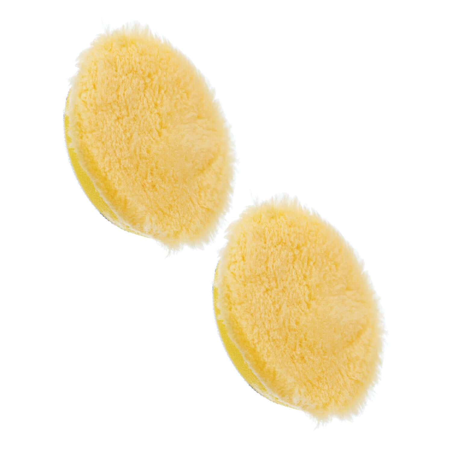3 Inch Yellow Wool Pads