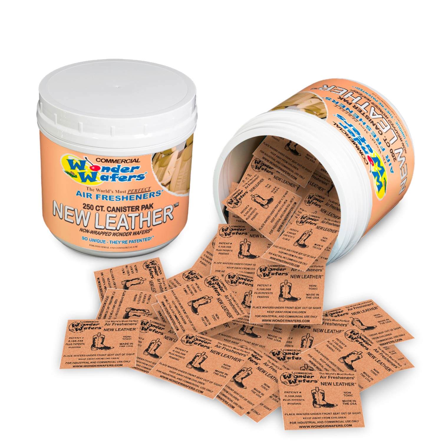 250-count new leather wonder wafers