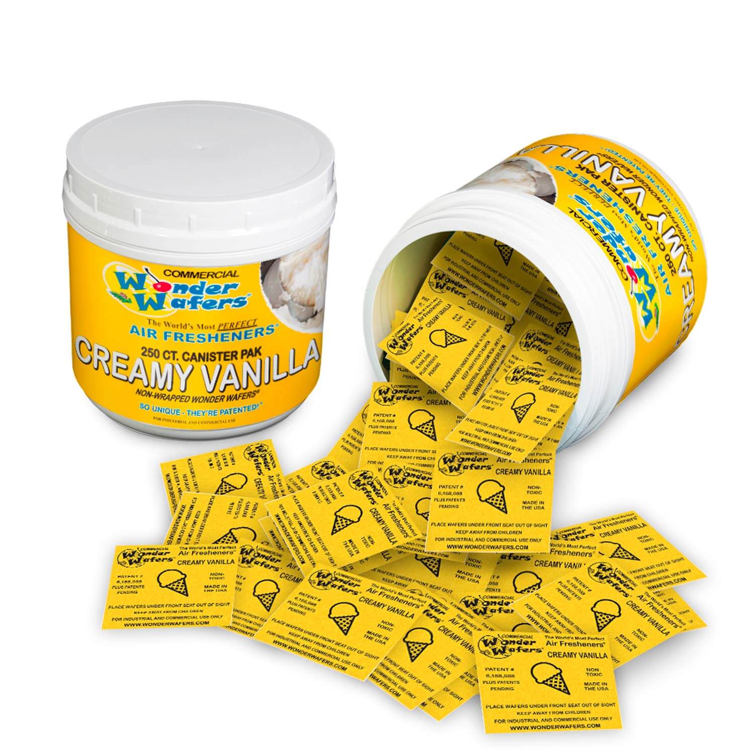 250-count creamy vanilla wonder wafers