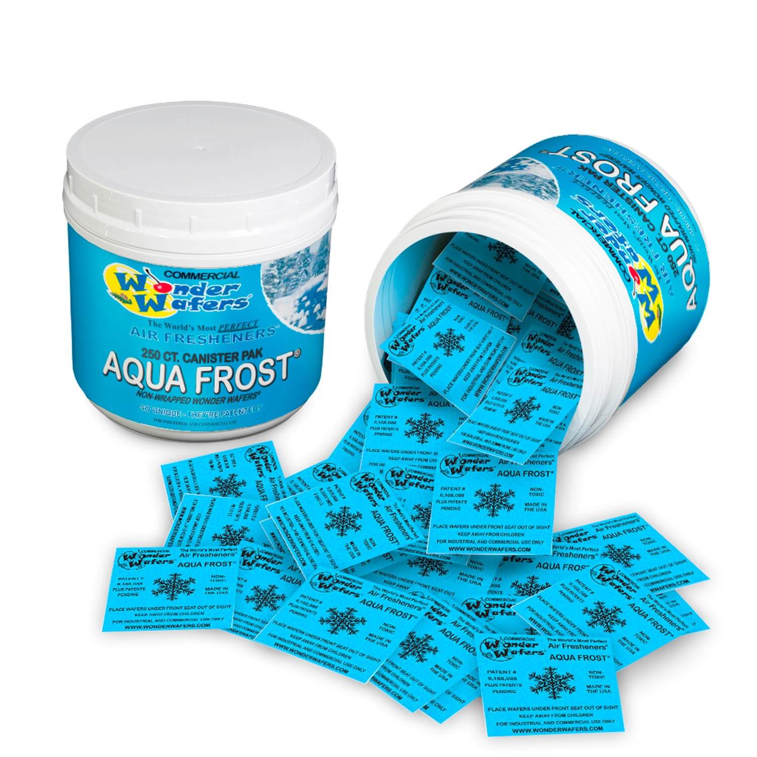 250-count aqua frost wonder wafers