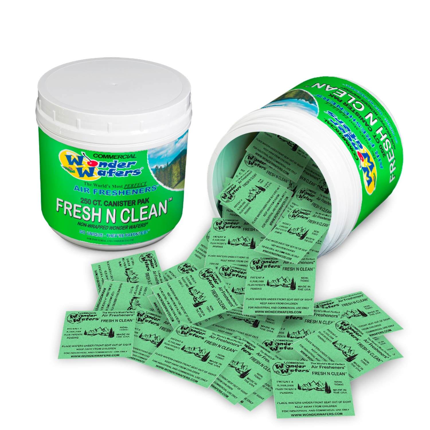 250-count fresh and clean wonder wafers
