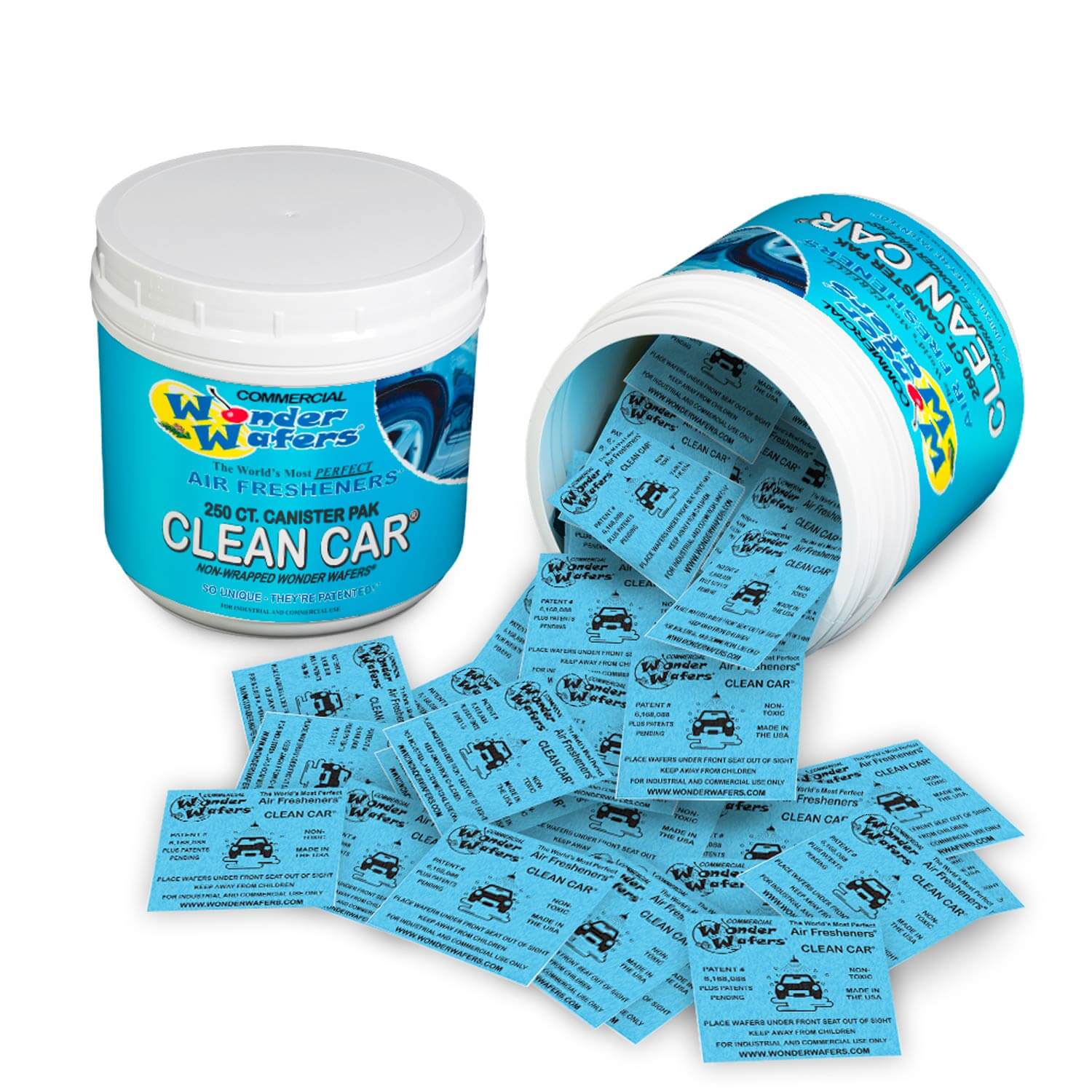 250-count clean car wonder wafers