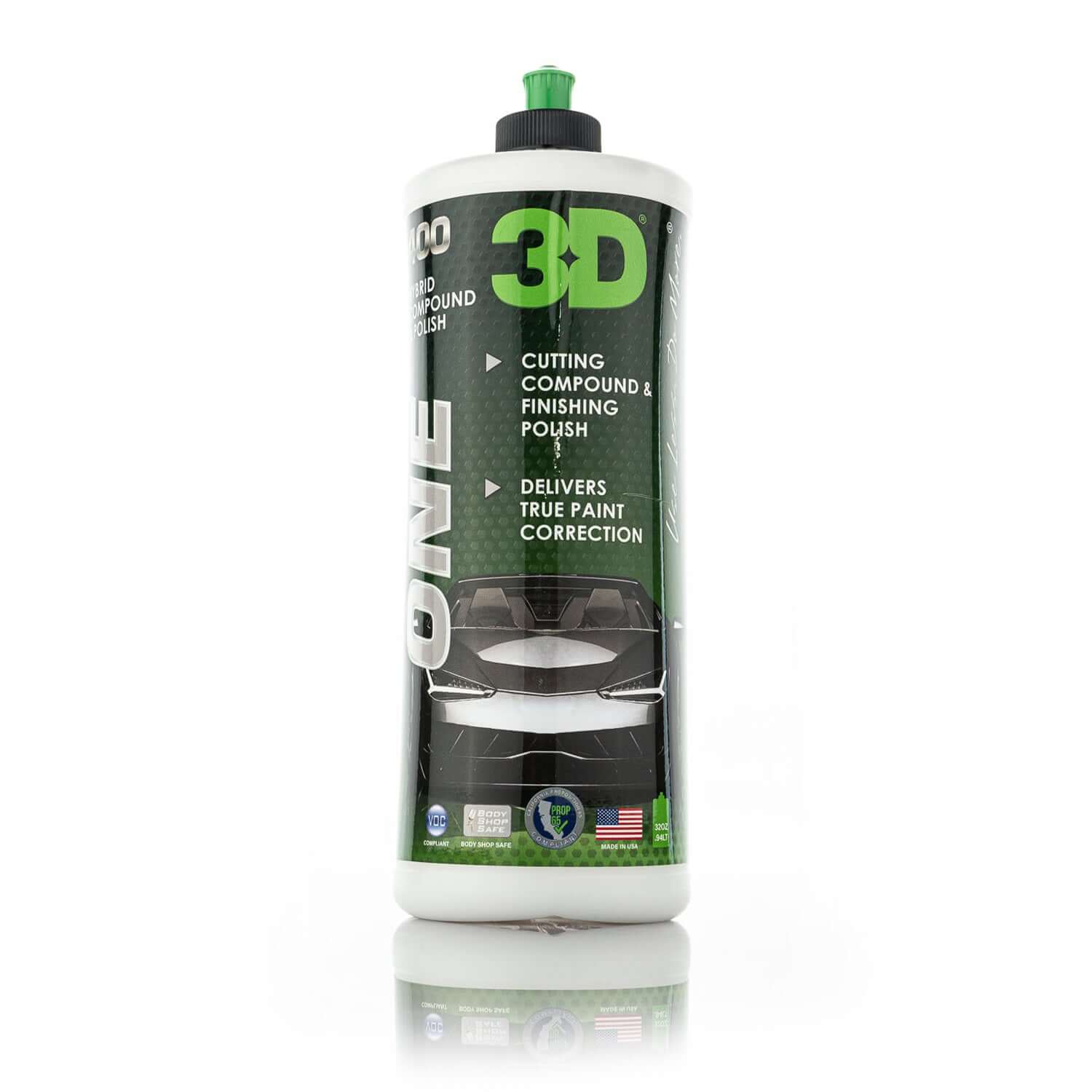 3d car care one step cutting compound and finishing polish