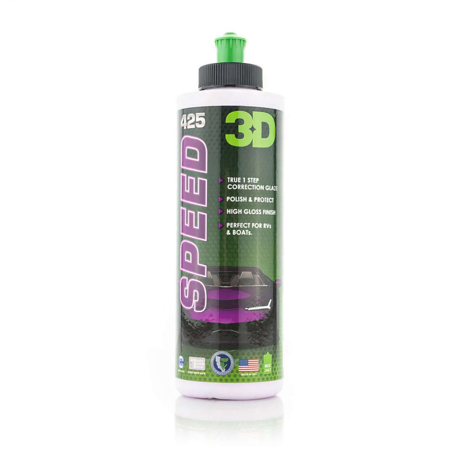 3d car care polishes speed 8-ounces