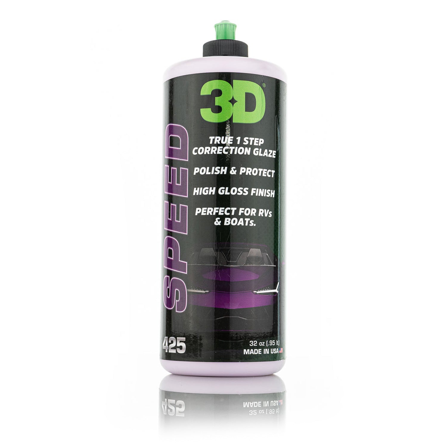 3D i-Cut Industrial Cutting Compound - Fast Cutting Industrial Grade Rubbing Compound (Great for Fast-Paced High Volume Shops 32oz)