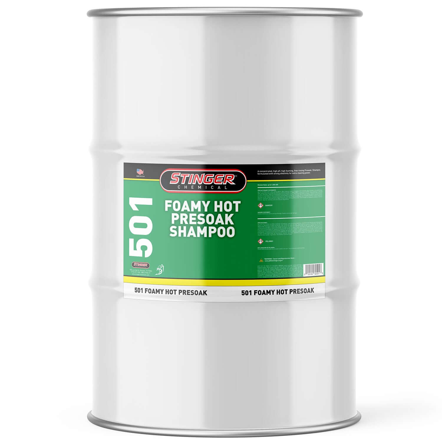 55-gallon Foamy Hot Presoak