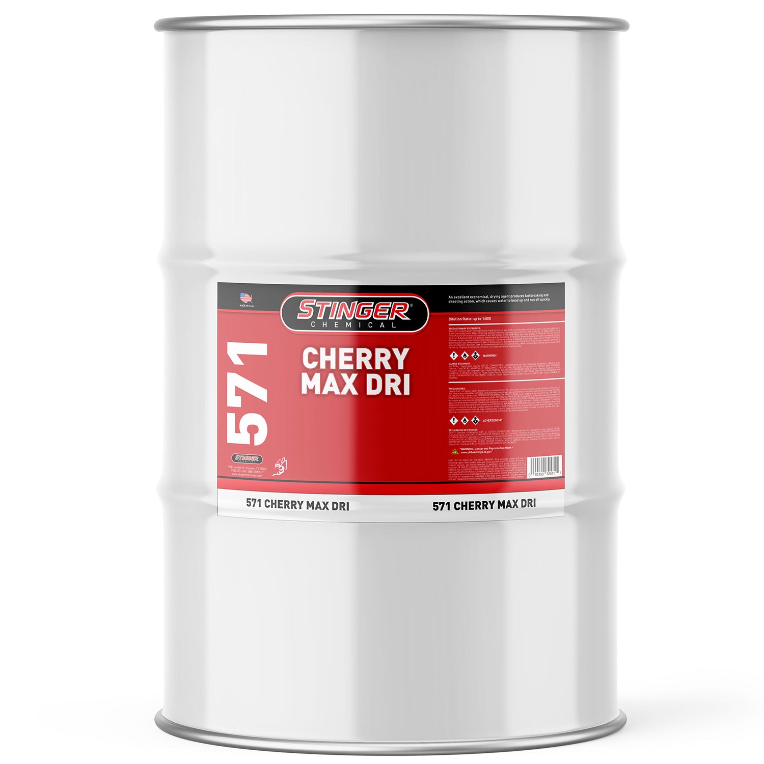 cherry-drying-agent-in-a-single-plastic-55-gallon-drum-with-lid