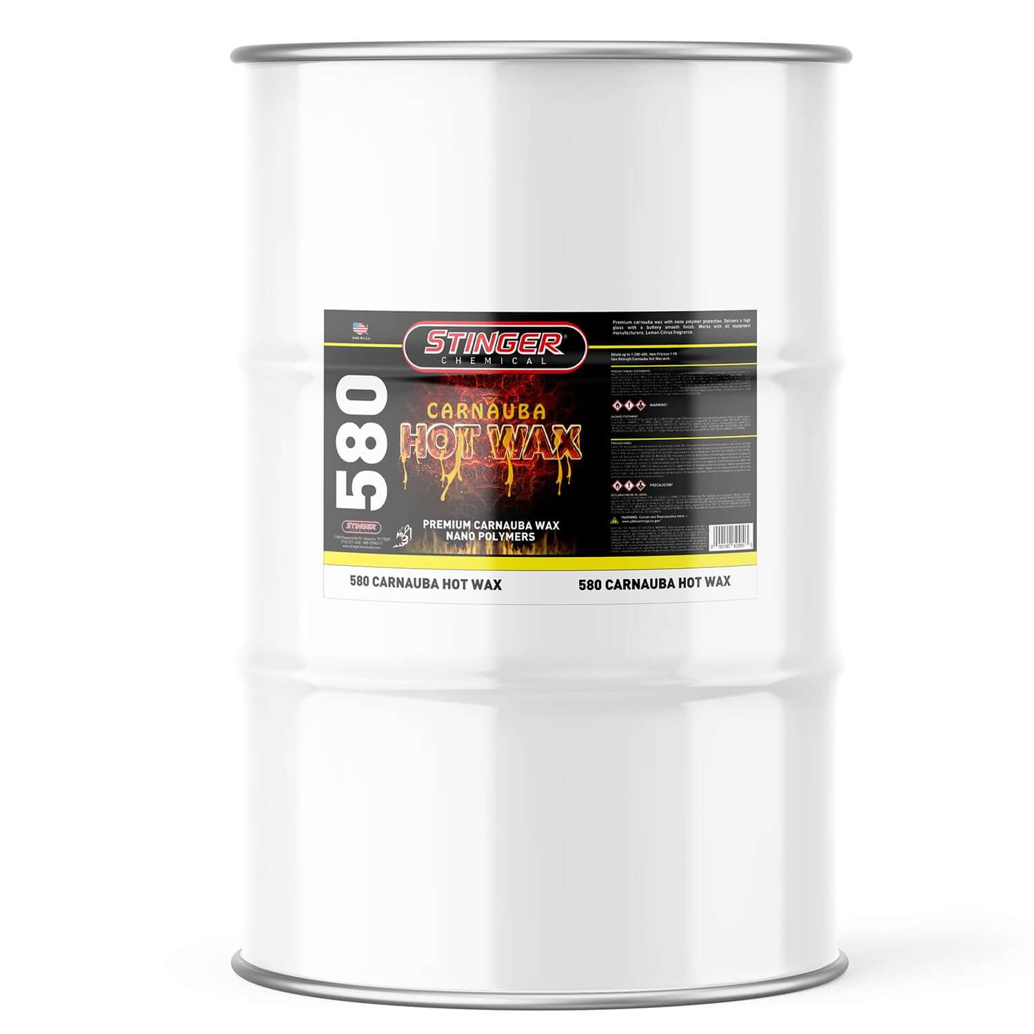 55-gallon drum carnauba hot wax
