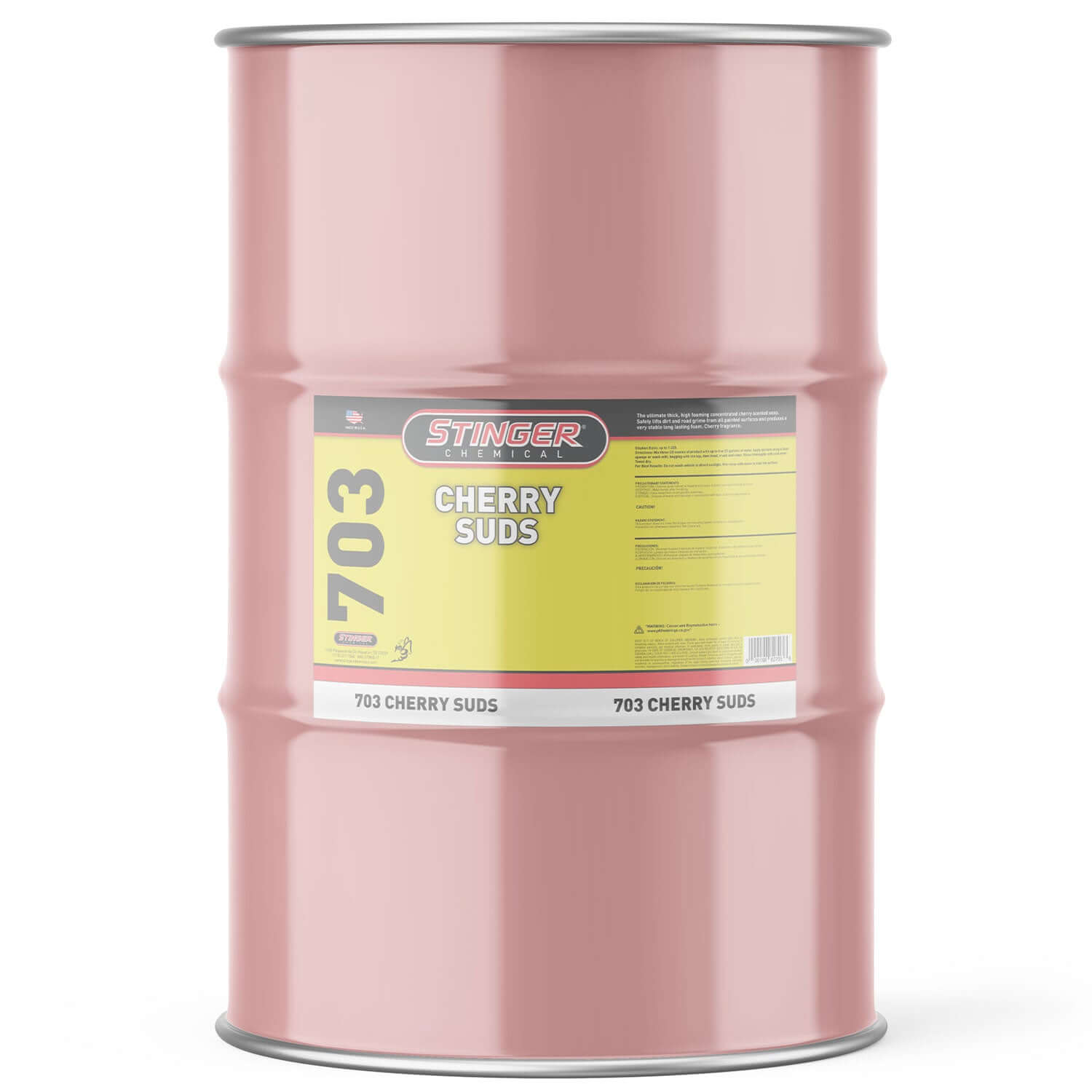 55-gallon stinger chemical cherry suds