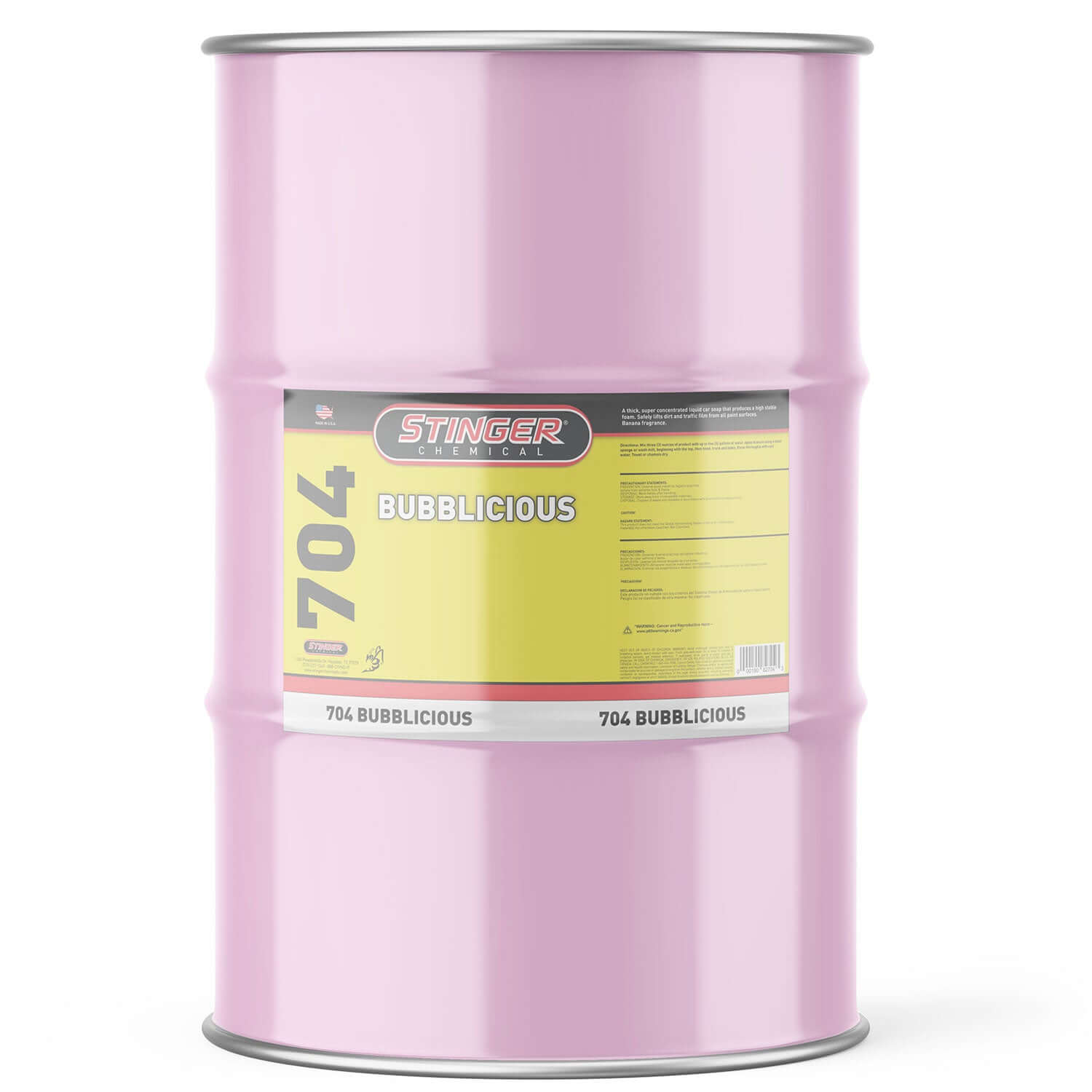 55-gallon drum Bubblicious soap