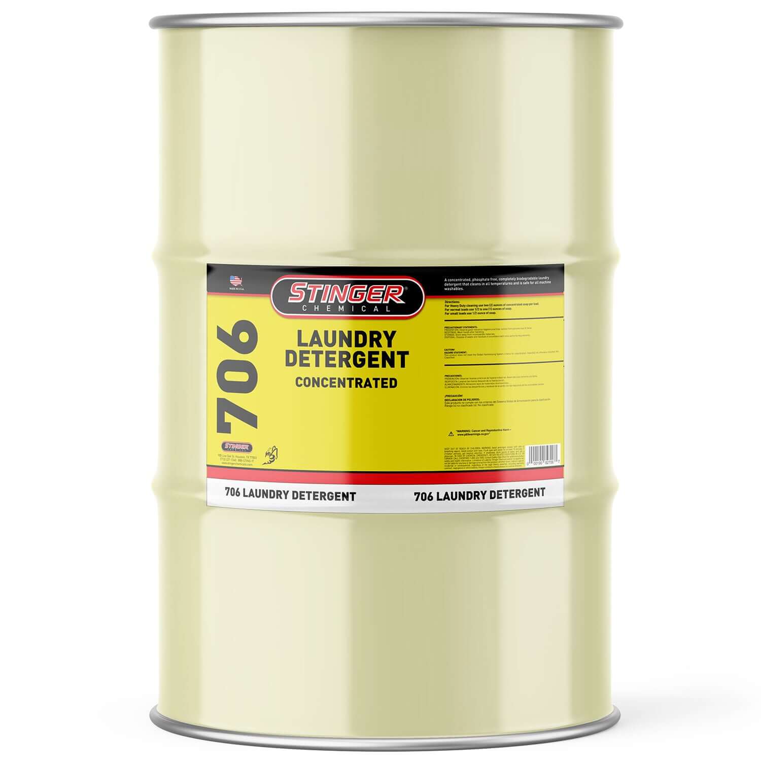 30-gallon drum stinger chemical laundry detergent