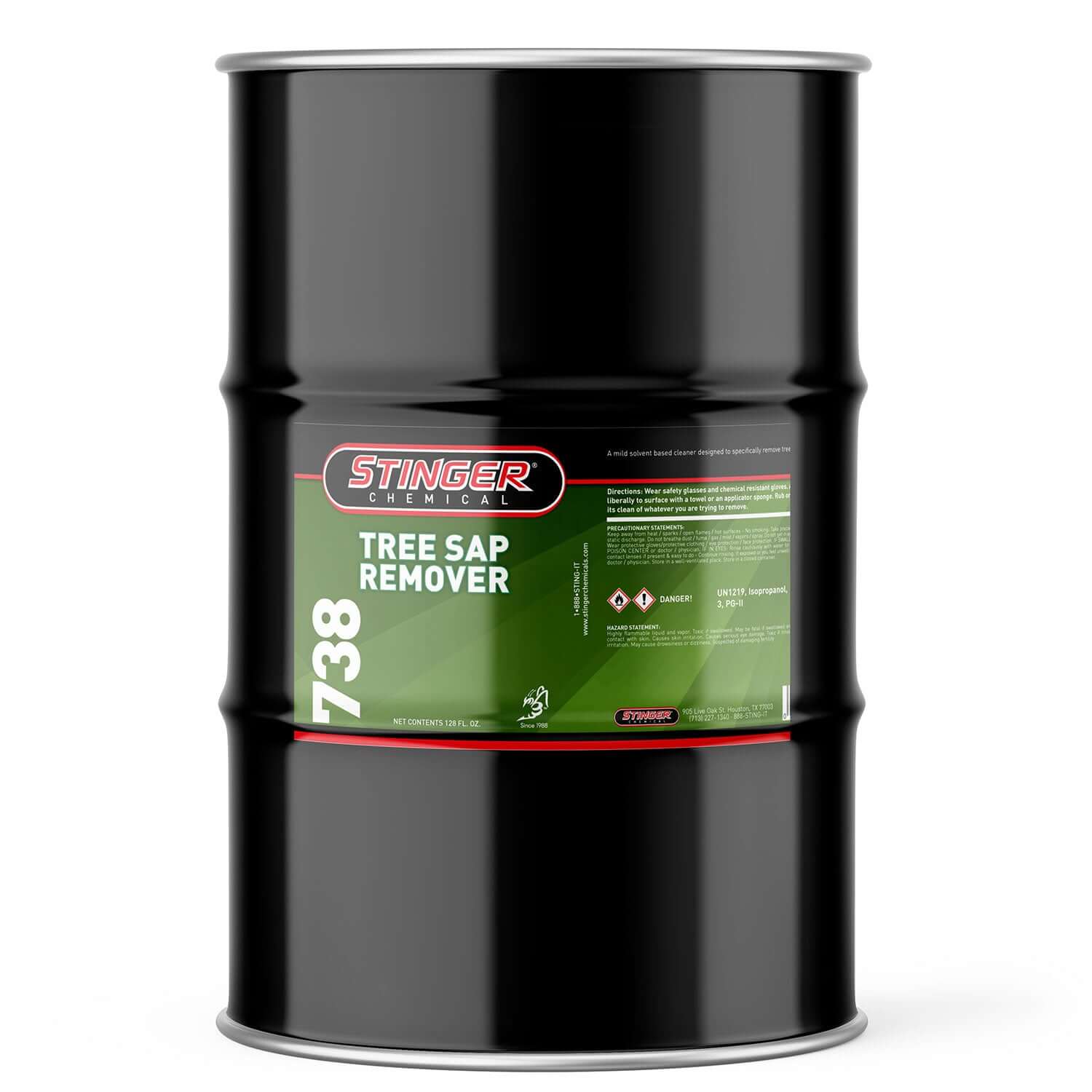 55-gallon drum tree sap remover