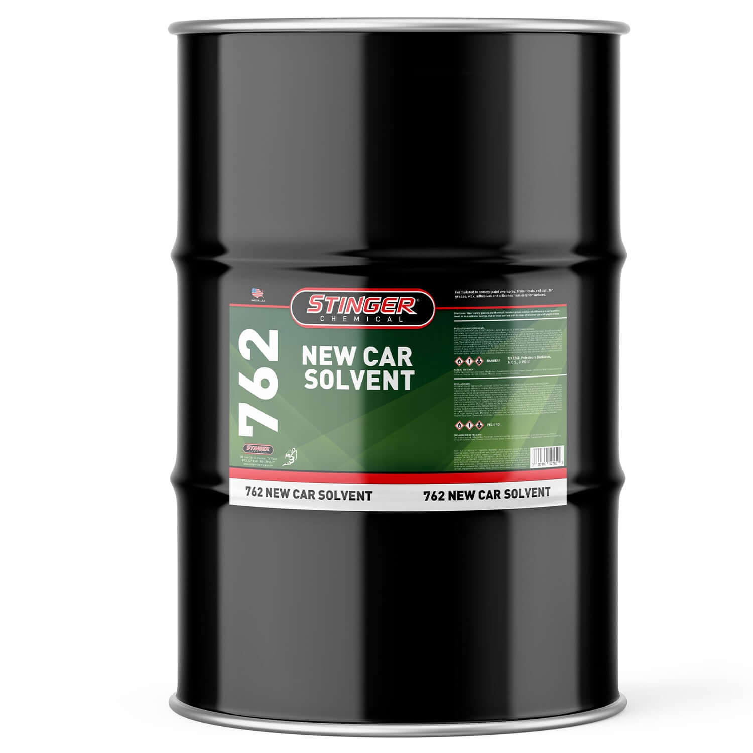 55-gallon drum stinger chemical new car solvent